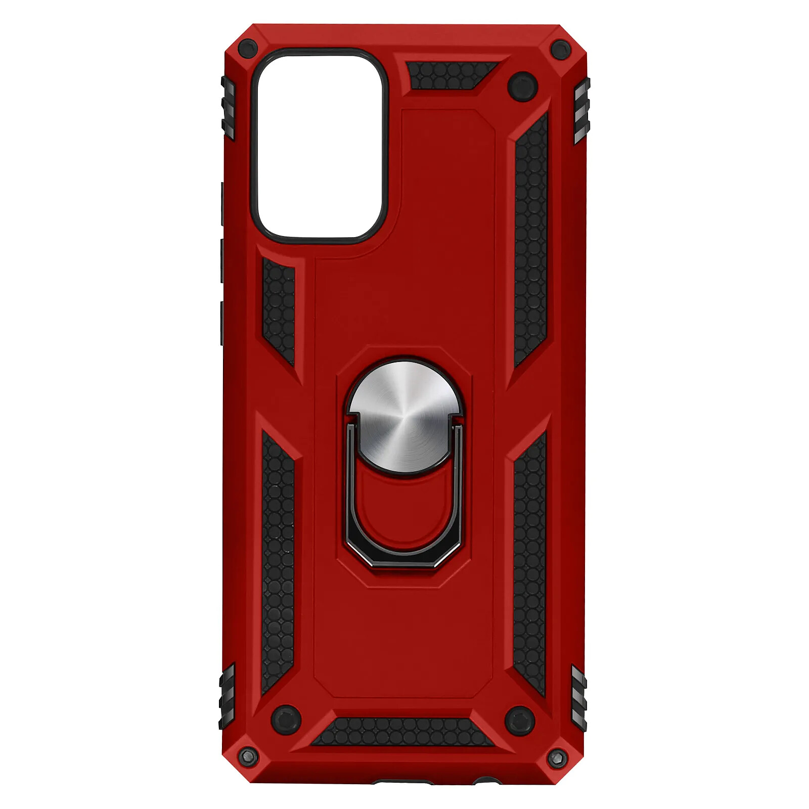 Avizar Coque pour Samsung Galaxy A02s Antichoc Bi-matière Bague Support Vidéo
