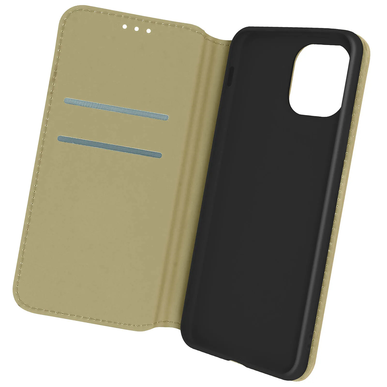 Avizar Housse Folio pour iPhone 12 et 12 Pro Portefeuille Fonction Support Vidéo
