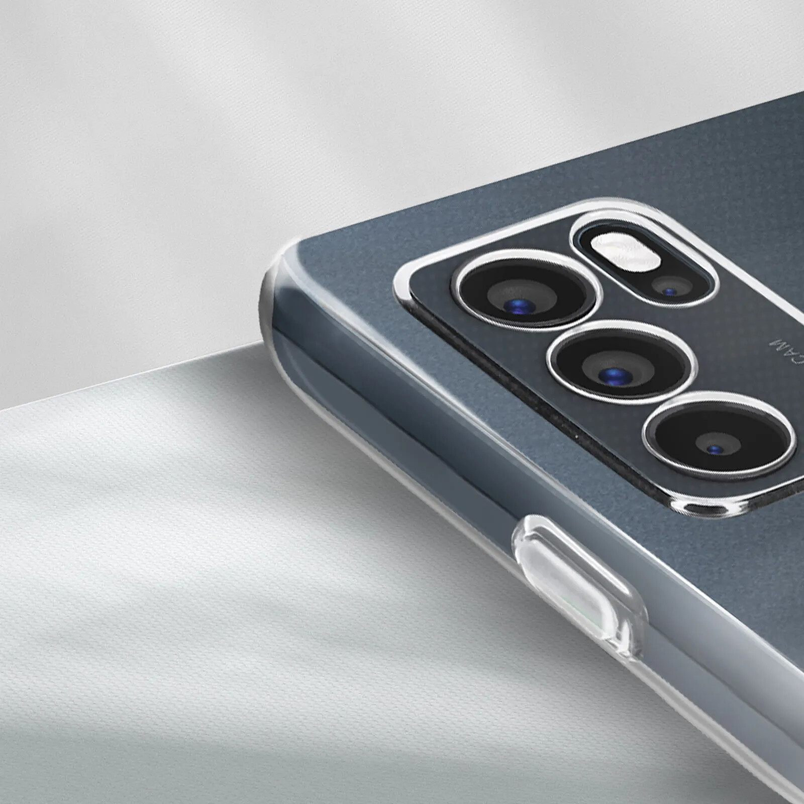 Verre Trempé Pour OPPO Reno 6 - Protection écran Incurvé 9D, Noir, Ultra-fin