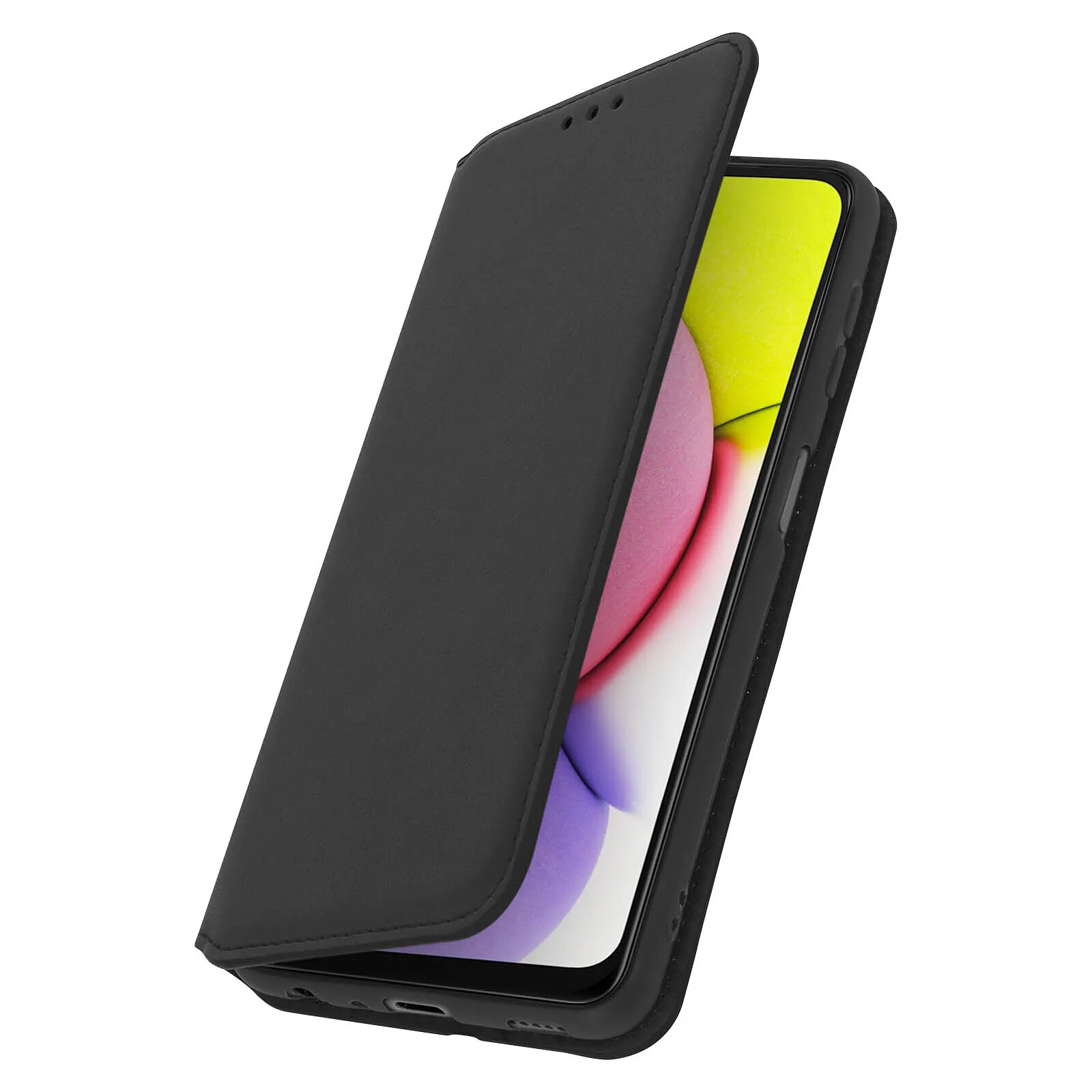 Avizar Etui Portefeuille pour Samsung Galaxy A03s Clapet Magnétique avec Support