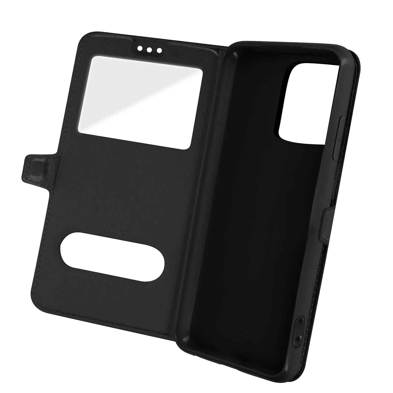 Avizar Housse pour iPhone 13 Pro Max avec Double Fenêtre Support Vidéo