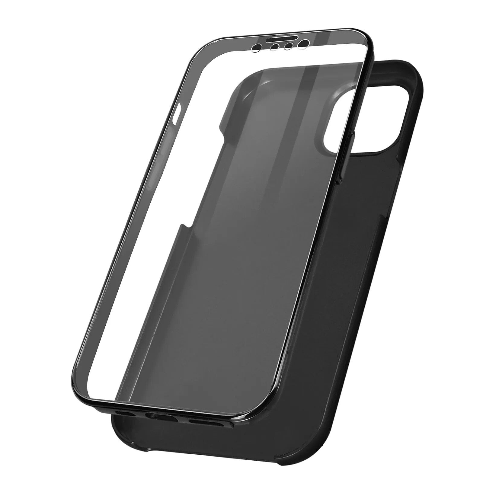 Avizar Coque iPhone 13 Pro Arrière Rigide et Avant Souple