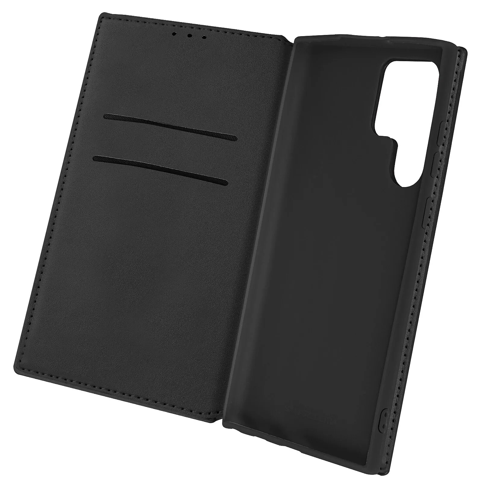 Avizar Étui pour Samsung Galaxy S22 Ultra Clapet Portefeuille Fonction Support Vidéo
