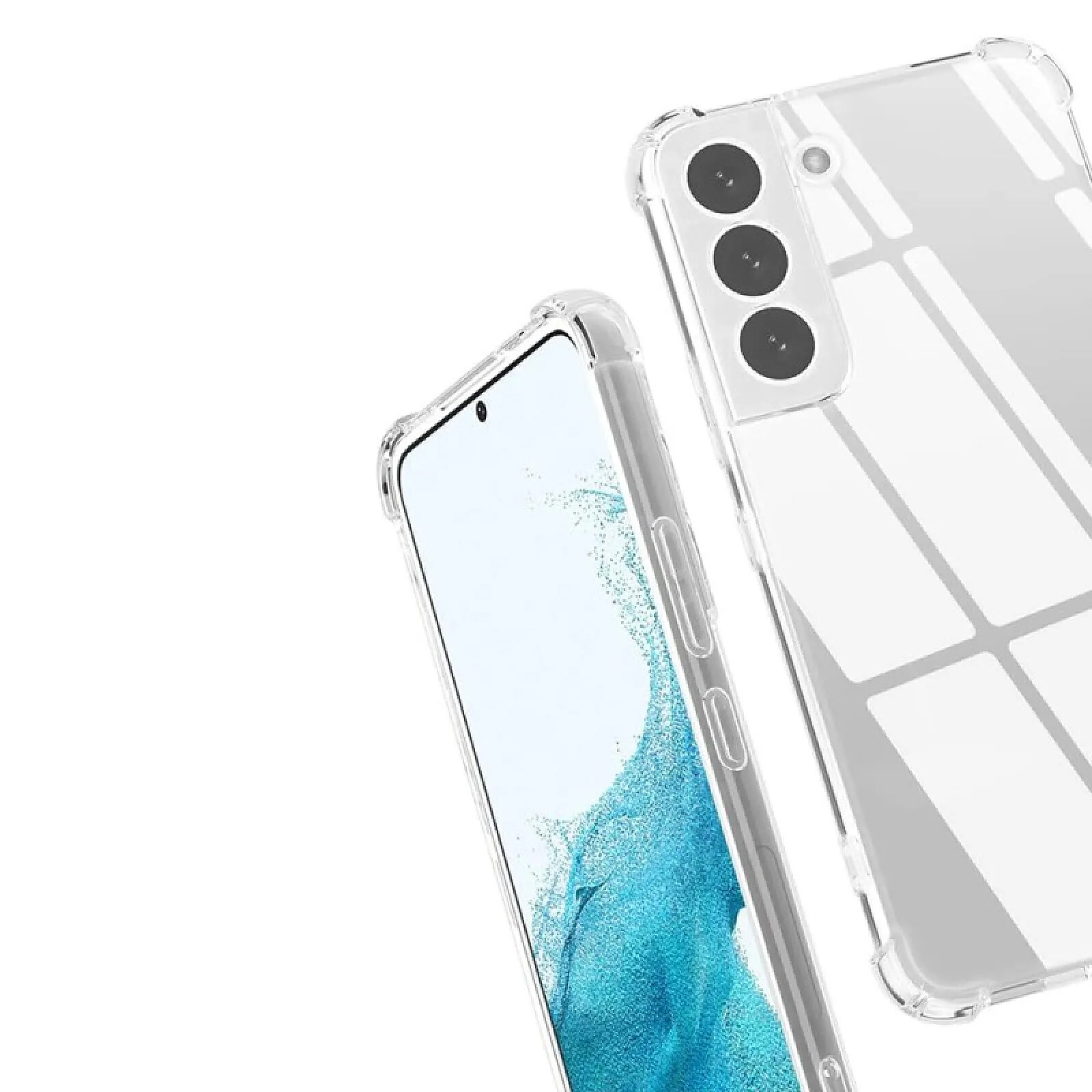 Coque Transparente TPU Ultra Slim Pour Samsung Galaxy S22/S22+/S22 Ultra - Silicone - Aimantée