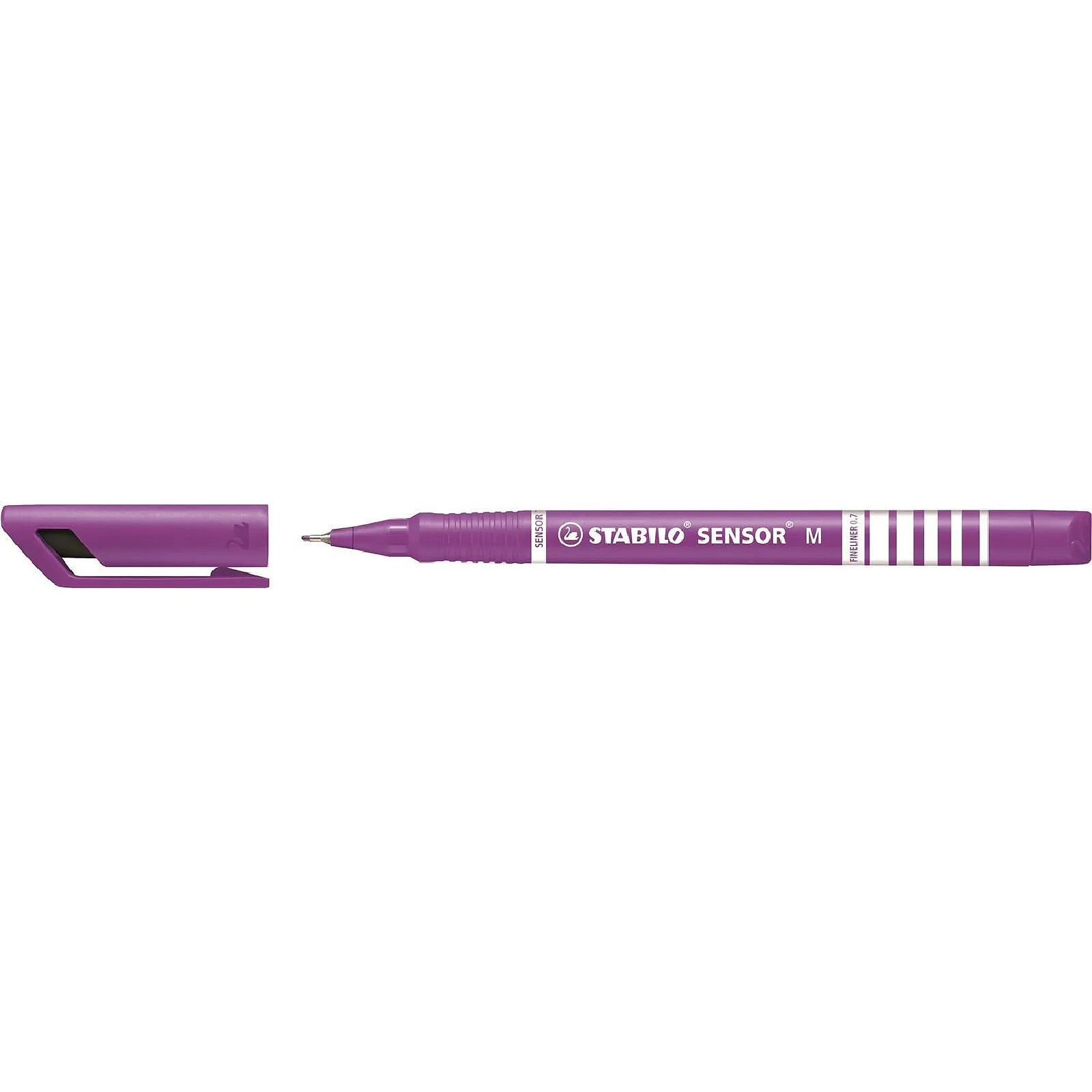STABILO Stylo feutre SENSOR M Pointe Moyenne Lilas x 10