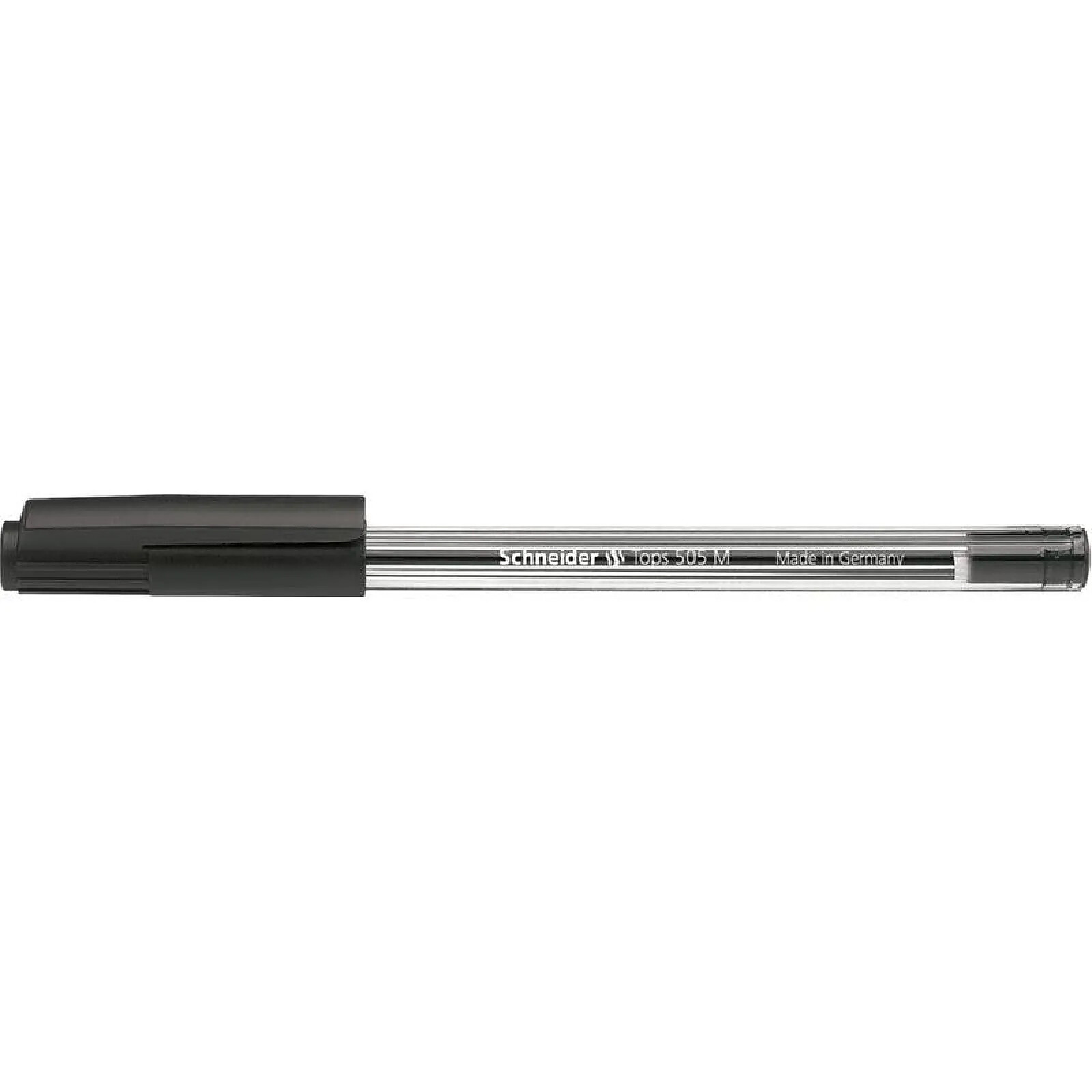 SCHNEIDER Stylo à bille Tops 505 Pointe Moyenne noir x 50