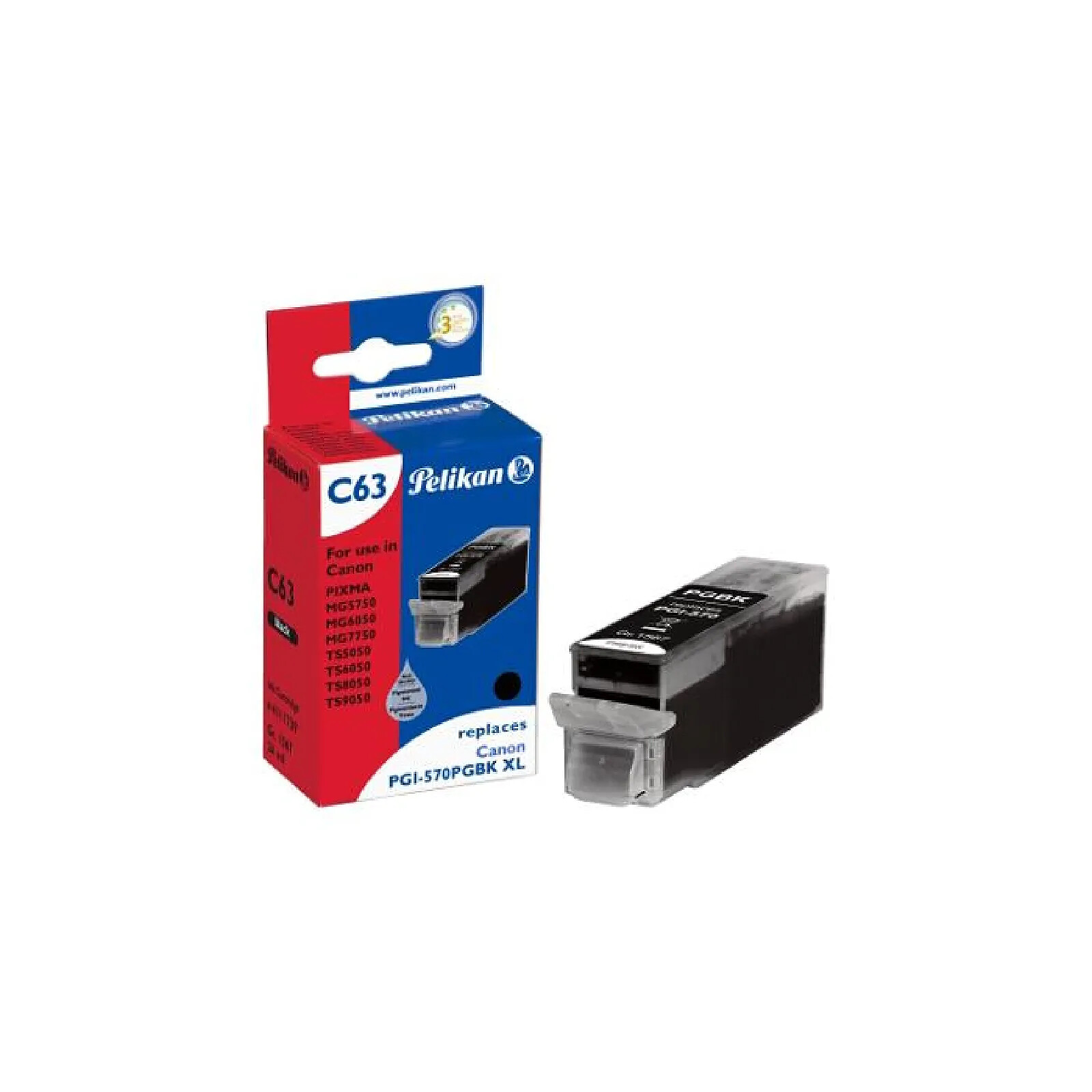 Cartouche D'encre Noire Compatible Canon PGI-570Bk – 23ml – Go Inks Neuve