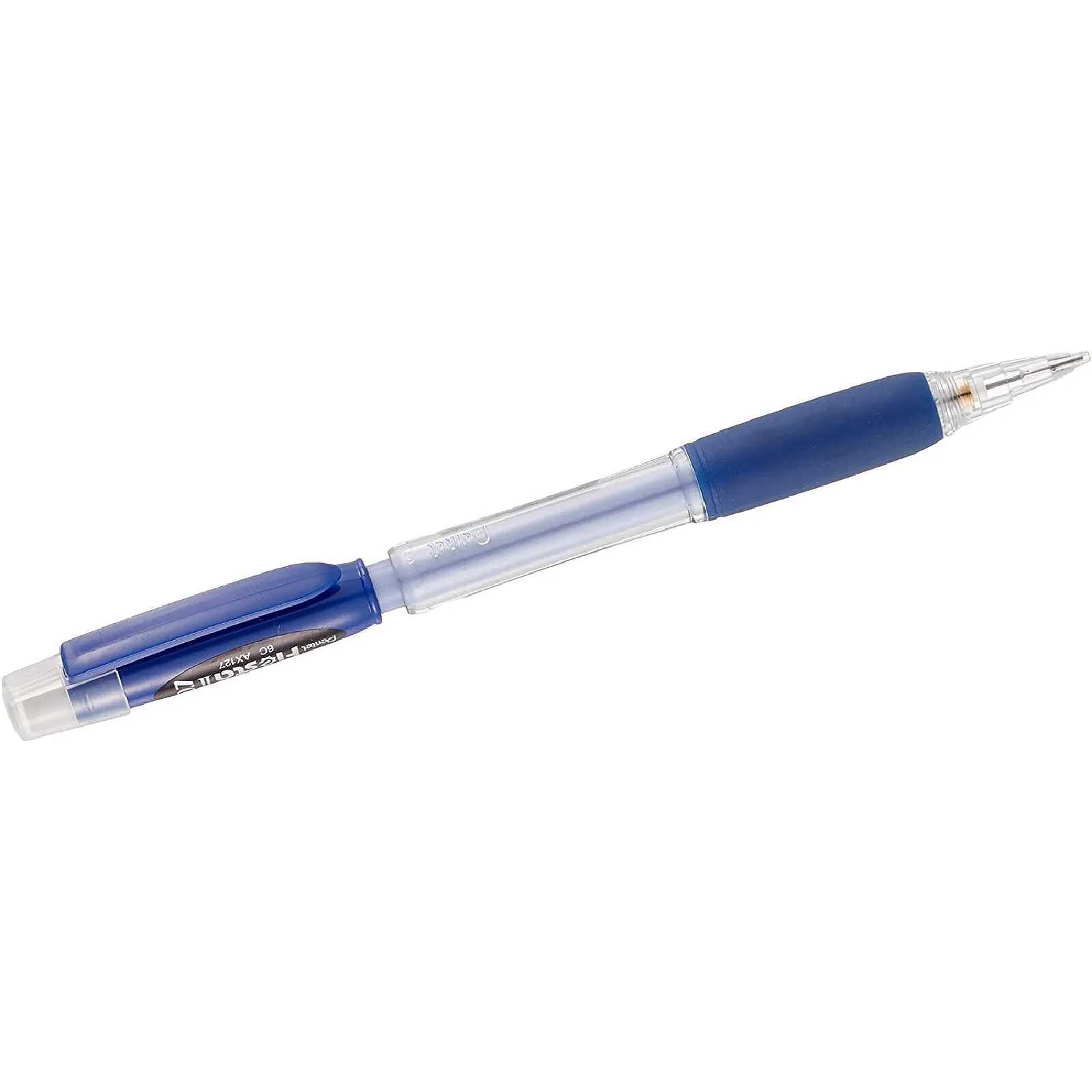 Lot De 12 Porte-mines Pentel EnergizeX 0,7mm Violet – Corps Translucide Avec Grip Confort Et Gomme Protégée – Compatible Roller Gel BL107