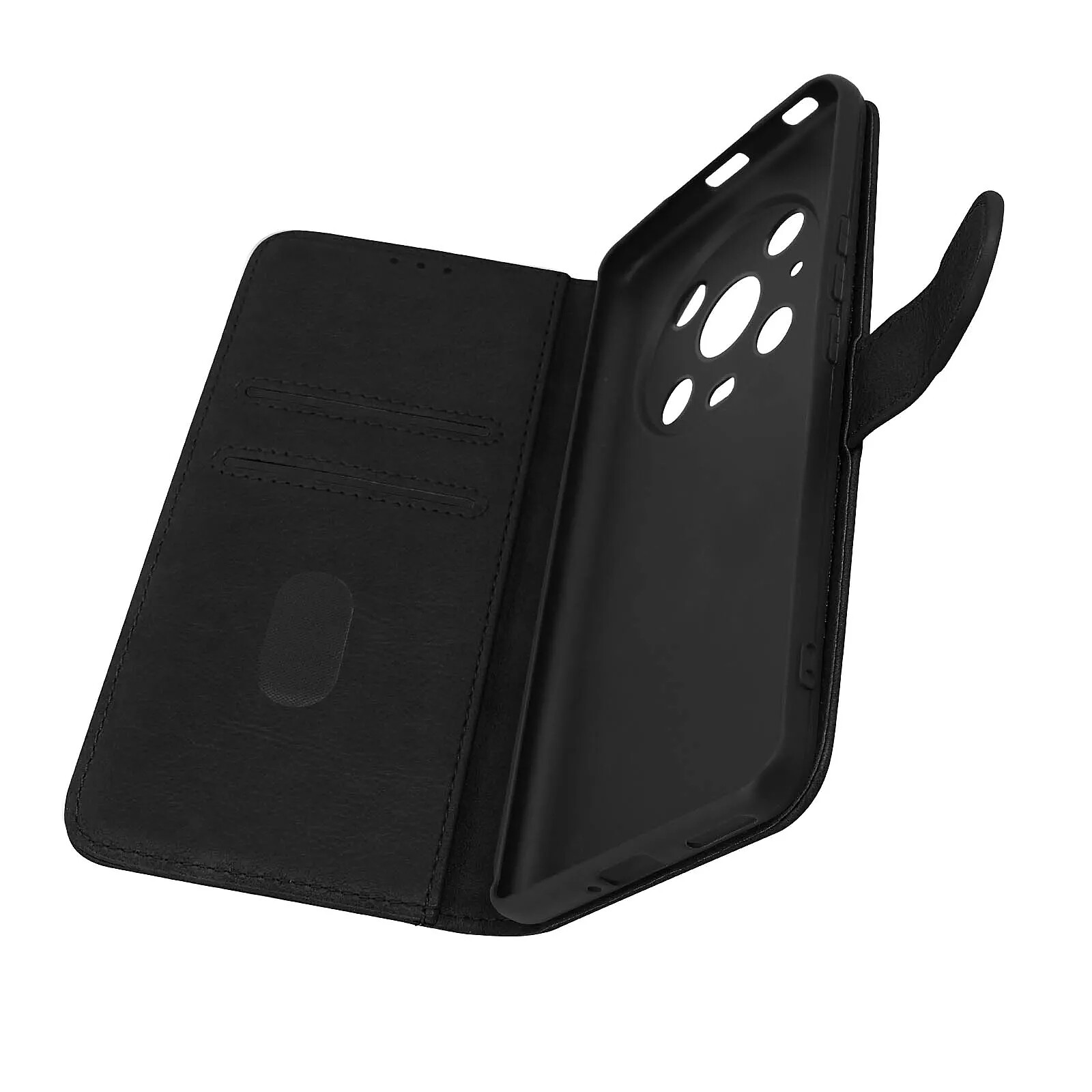 Avizar Housse pour Honor Magic4 Pro Clapet Portefeuille Fonction Support Vidéo