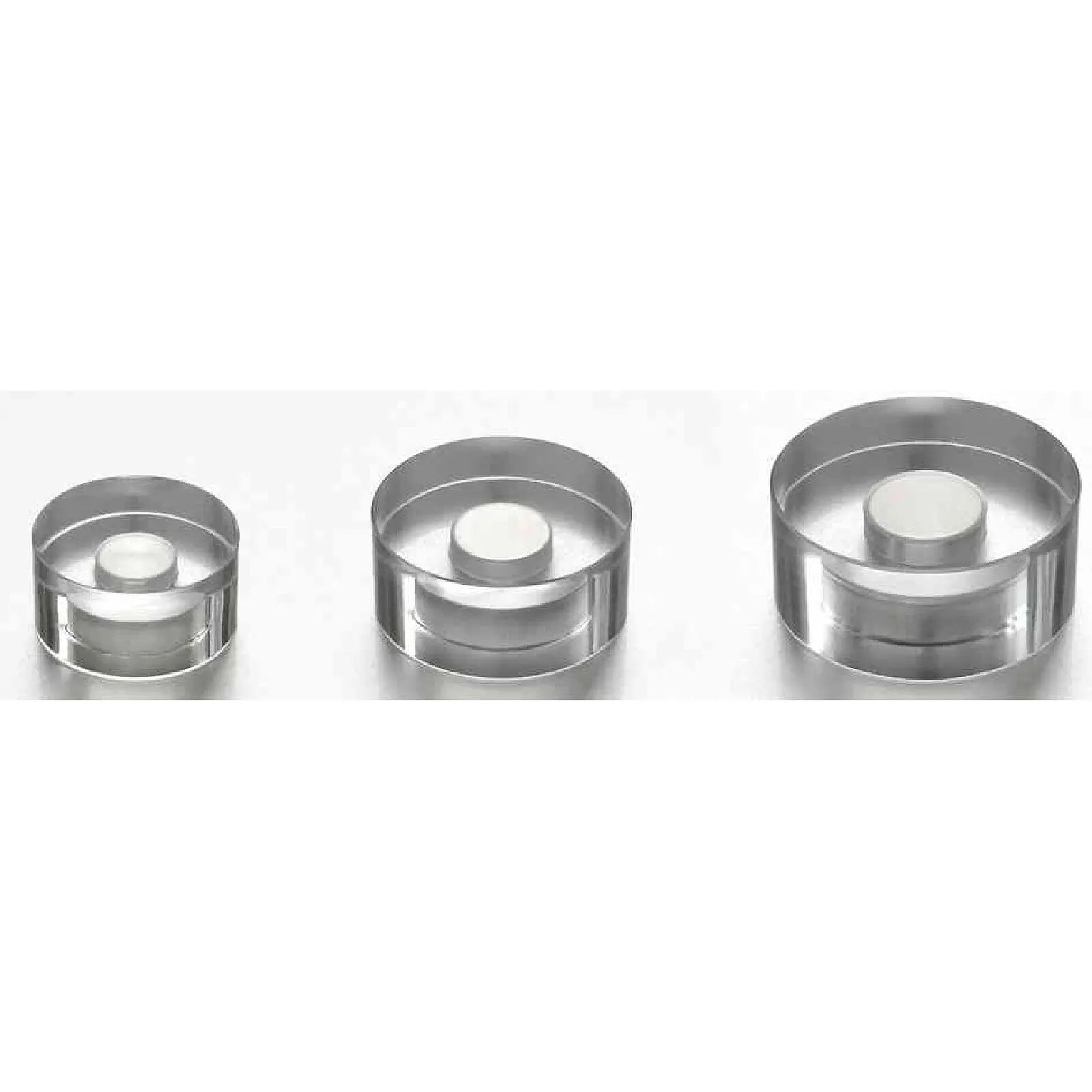 Stock Bureau - MAGNÉTOPLAN Blister De 4 Aimants Puissants Design 20 Mm