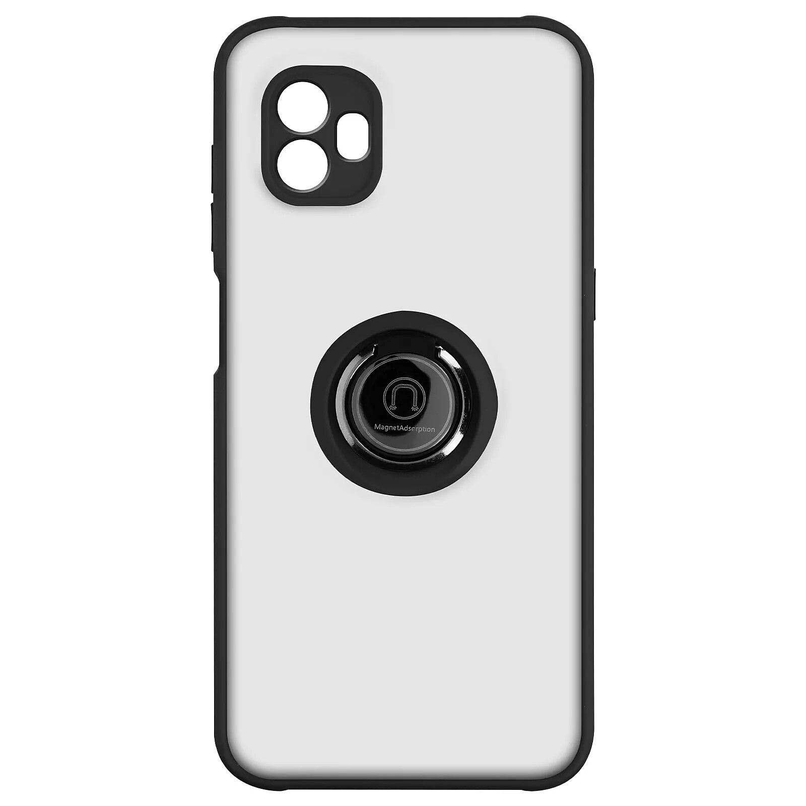 Avizar Coque pour Xiaomi Redmi Note 13 Pro 4G Bague Métallique