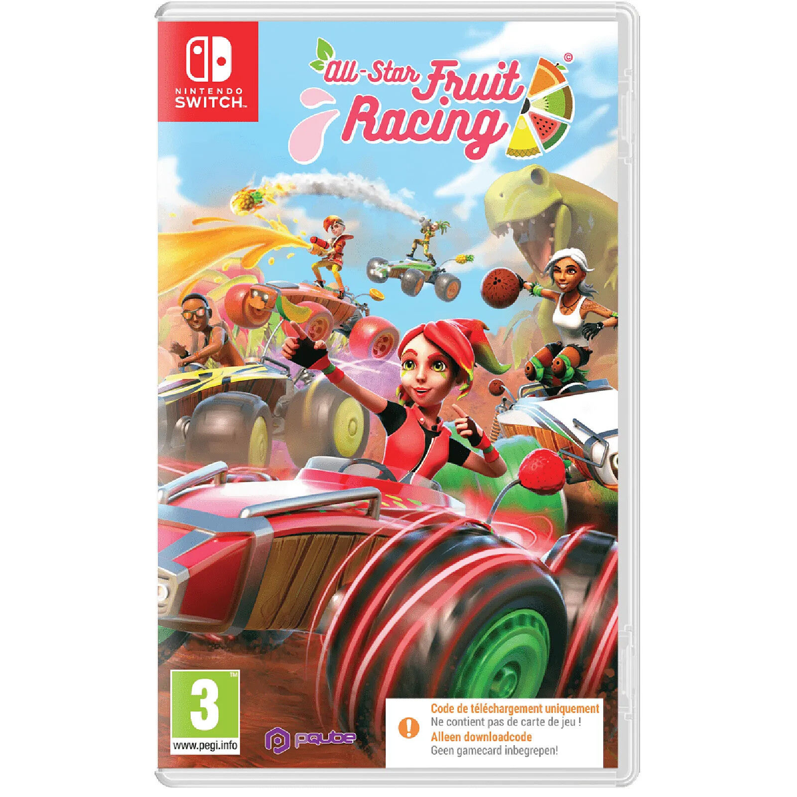 All Star Fruit Racing Nintendo SWITCH (Code de téléchargement)