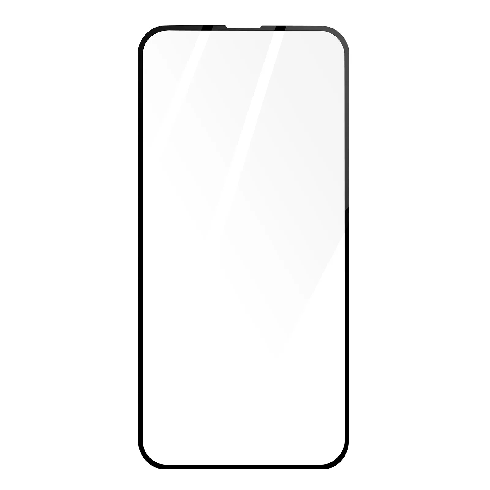 Avizar Verre Trempé pour iPhone 14 Pro Max 9H Biseautés 5D Adhésion Totale
