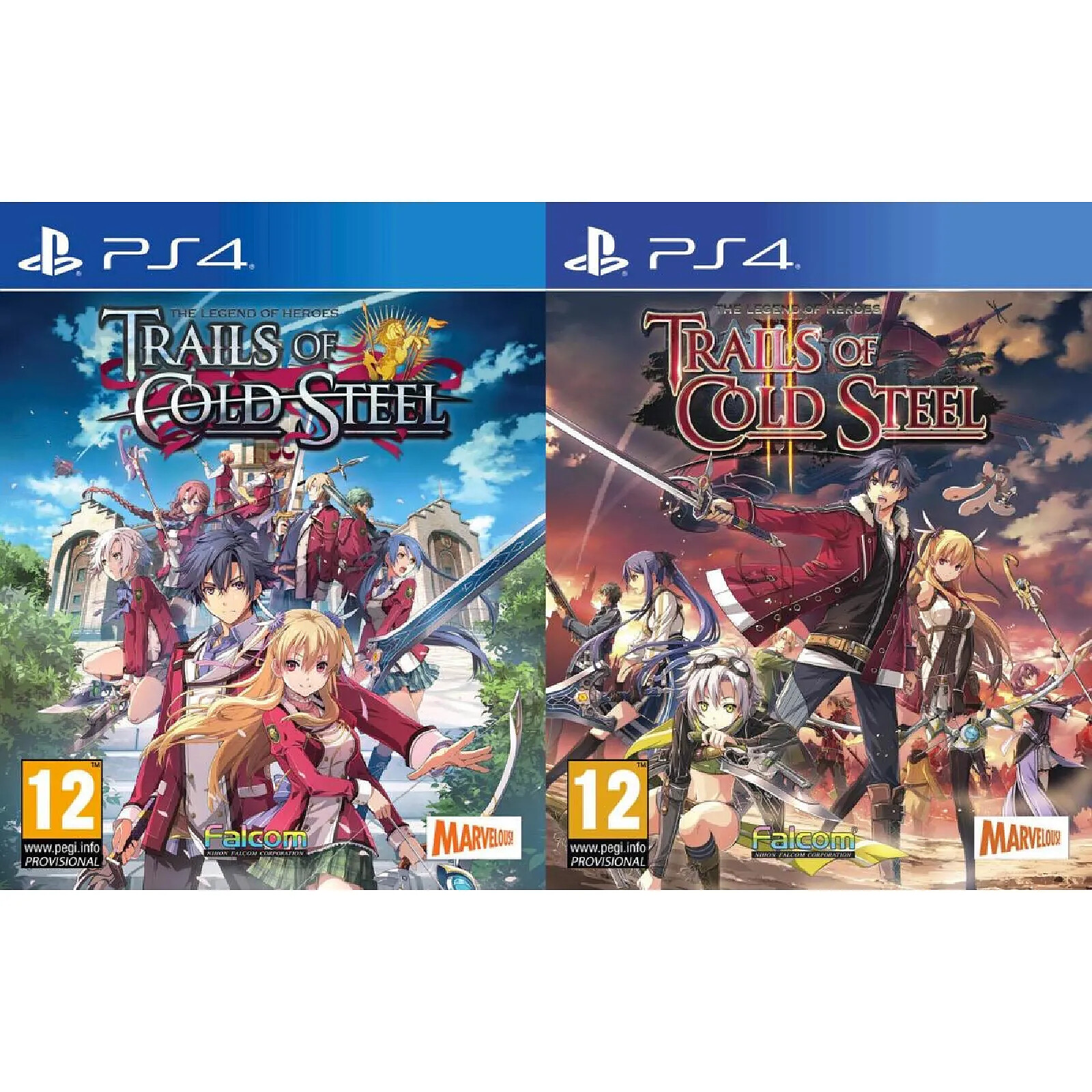 Pack The Legend of Heroes: Trails of Cold Steel PS4 Jeux