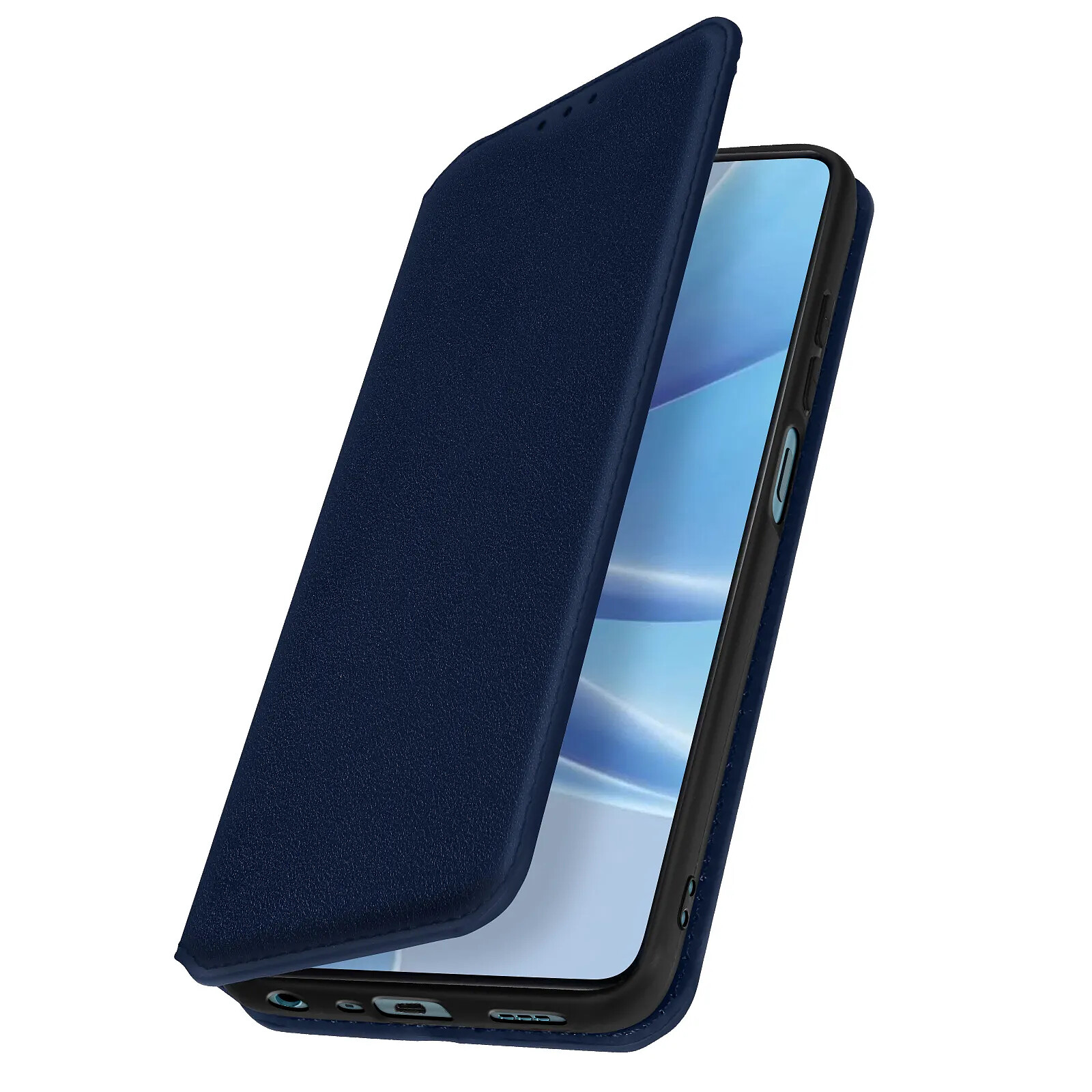 Avizar Etui Portefeuille pour Oppo A17 Clapet Magnétique avec Support