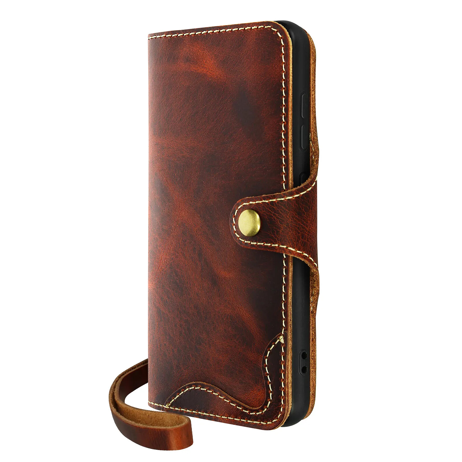Étui Portefeuille En Cuir Libellule Pour IPhone / Samsung Galaxy - Modèle MN1734 - Marque Icasecollections