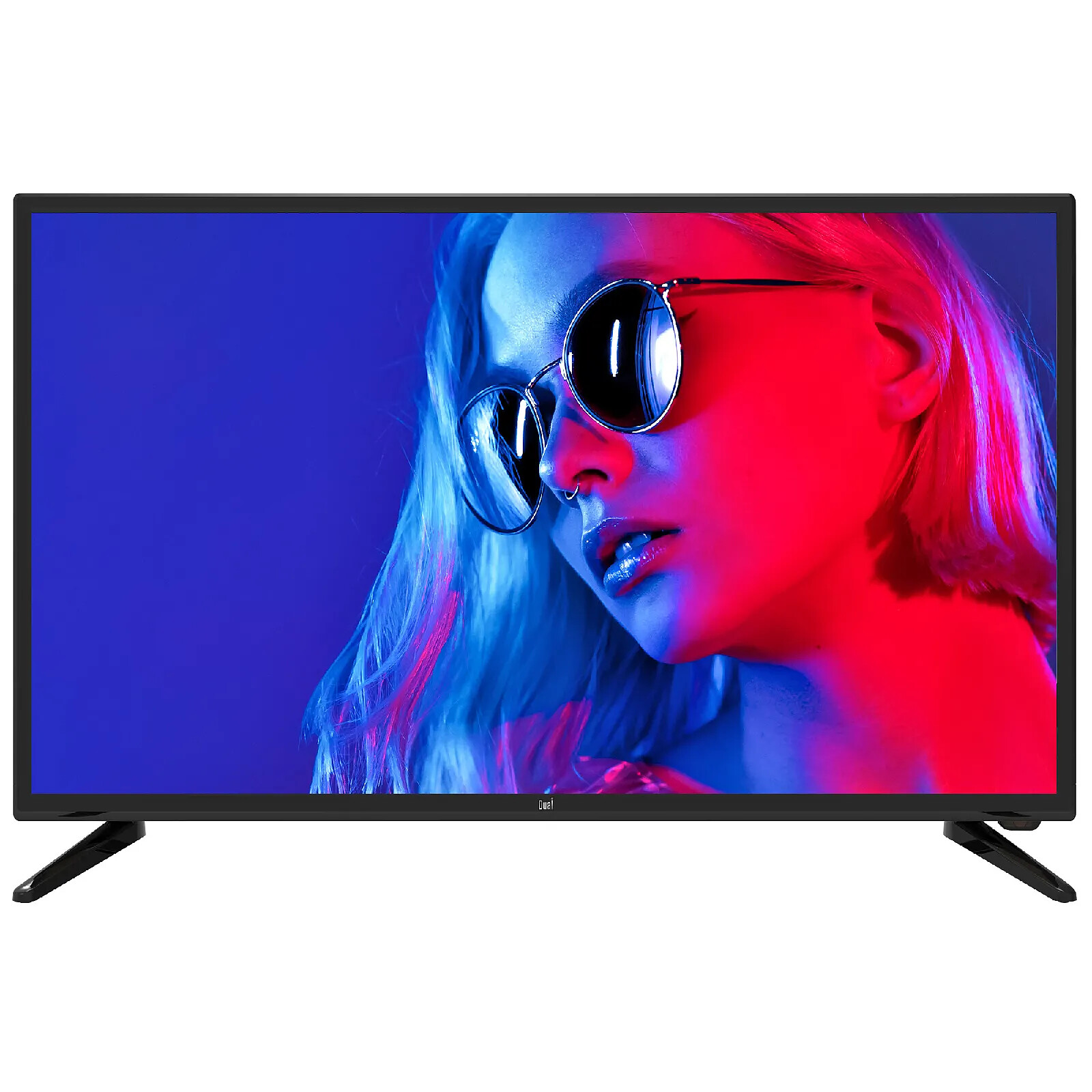 Telecomando Di Ricambio Per TV DUAL DL-43UHD-001 – Sostituisce L'Originale, Nessuna Programmazione Richiesta