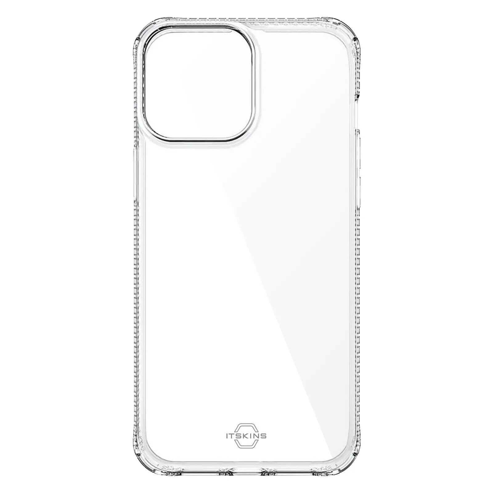 Coque Renforcée iPhone 12 / 12 Pro Spectrum Clear Grise Itskins