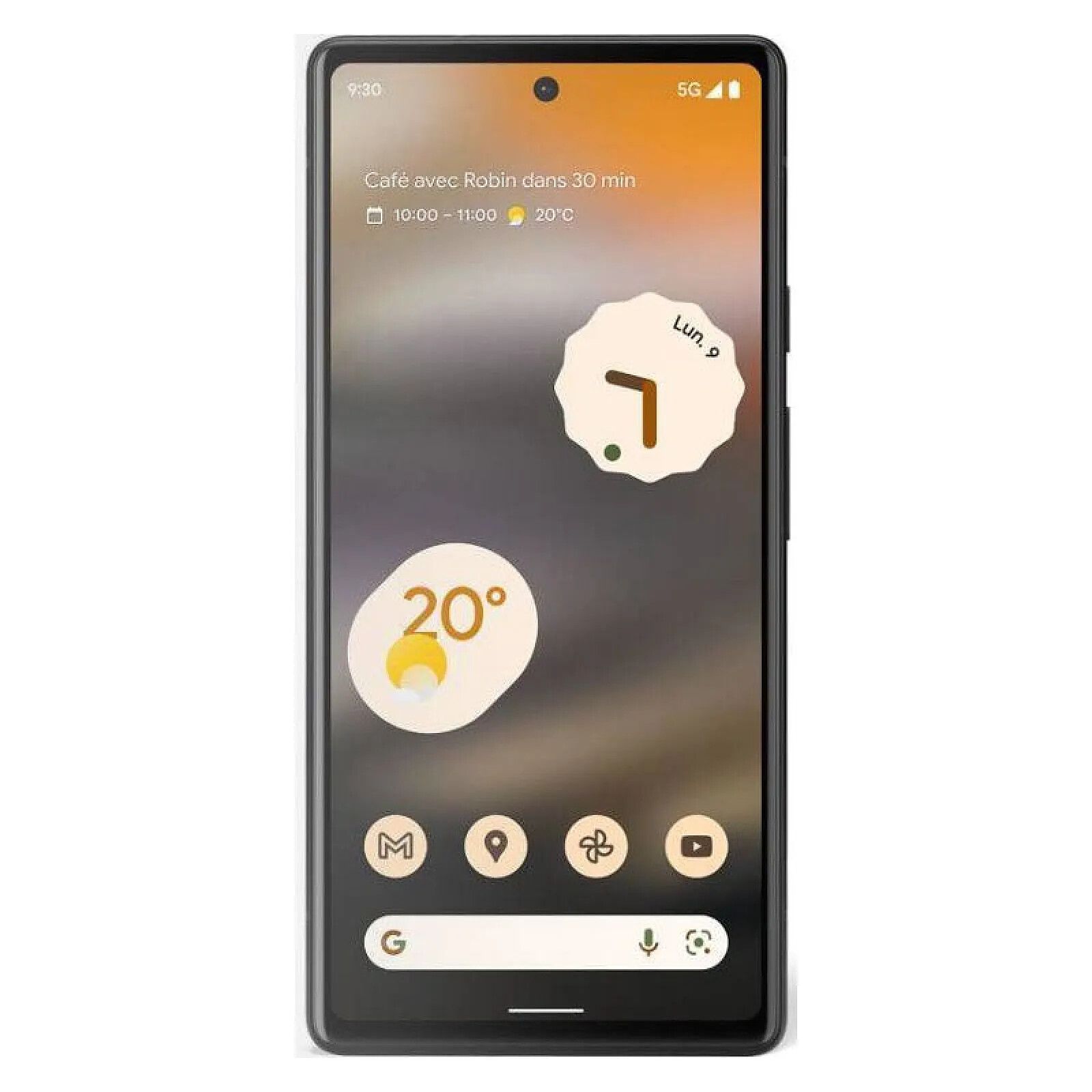 Google Pixel 6a - 128 Go - Noir · Reconditionné