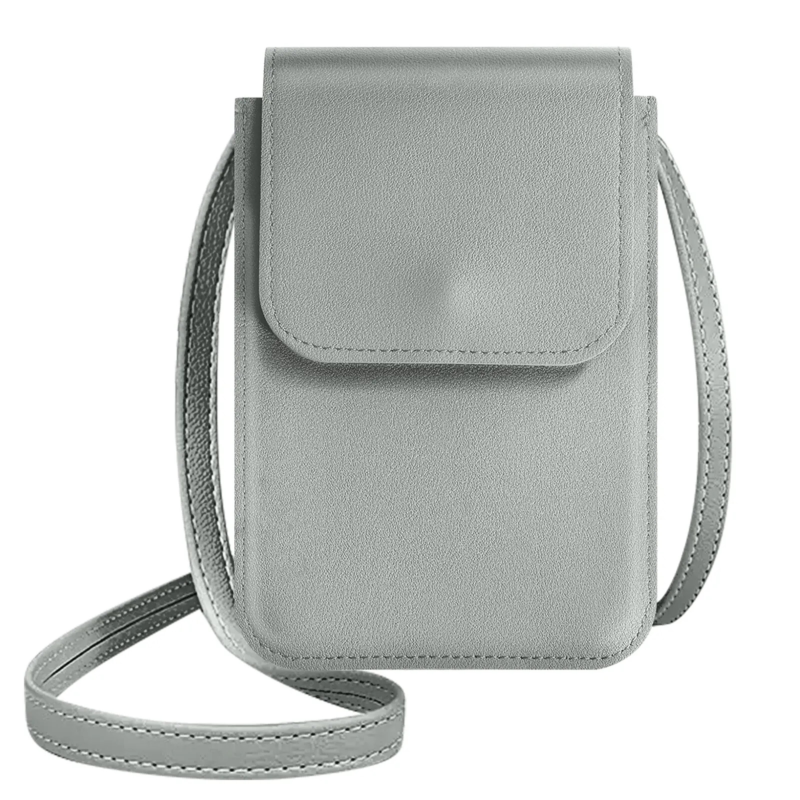 Avizar Pochette Bandoulière Smartphone avec Rangement carte Sangle 135cm