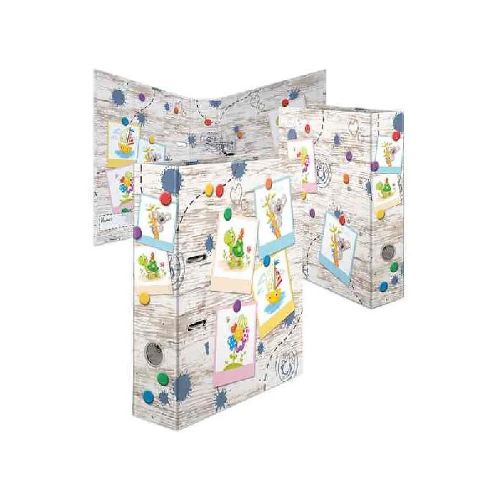Classeur A4 HERMA Happy Licorne 7cm - Motif Maternelle Enchanté Pour Enfants, Filles Et Garçons