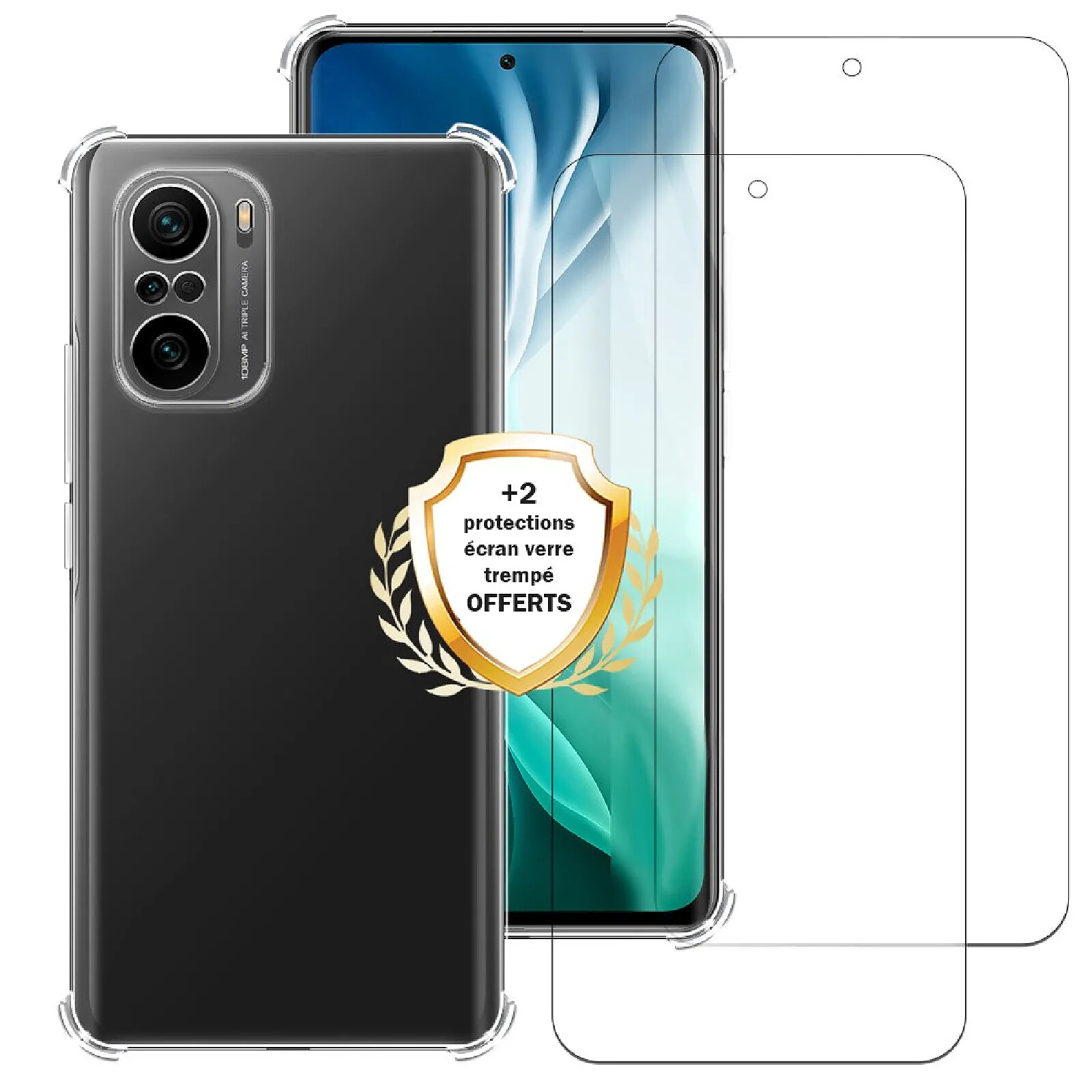 Coque Portefeuille Pour Xiaomi 15 - Avec Support Intégré, 3 Fentes Cartes, Fermeture Magnétique, Verre Trempé Inclus, Protection Complète - 12