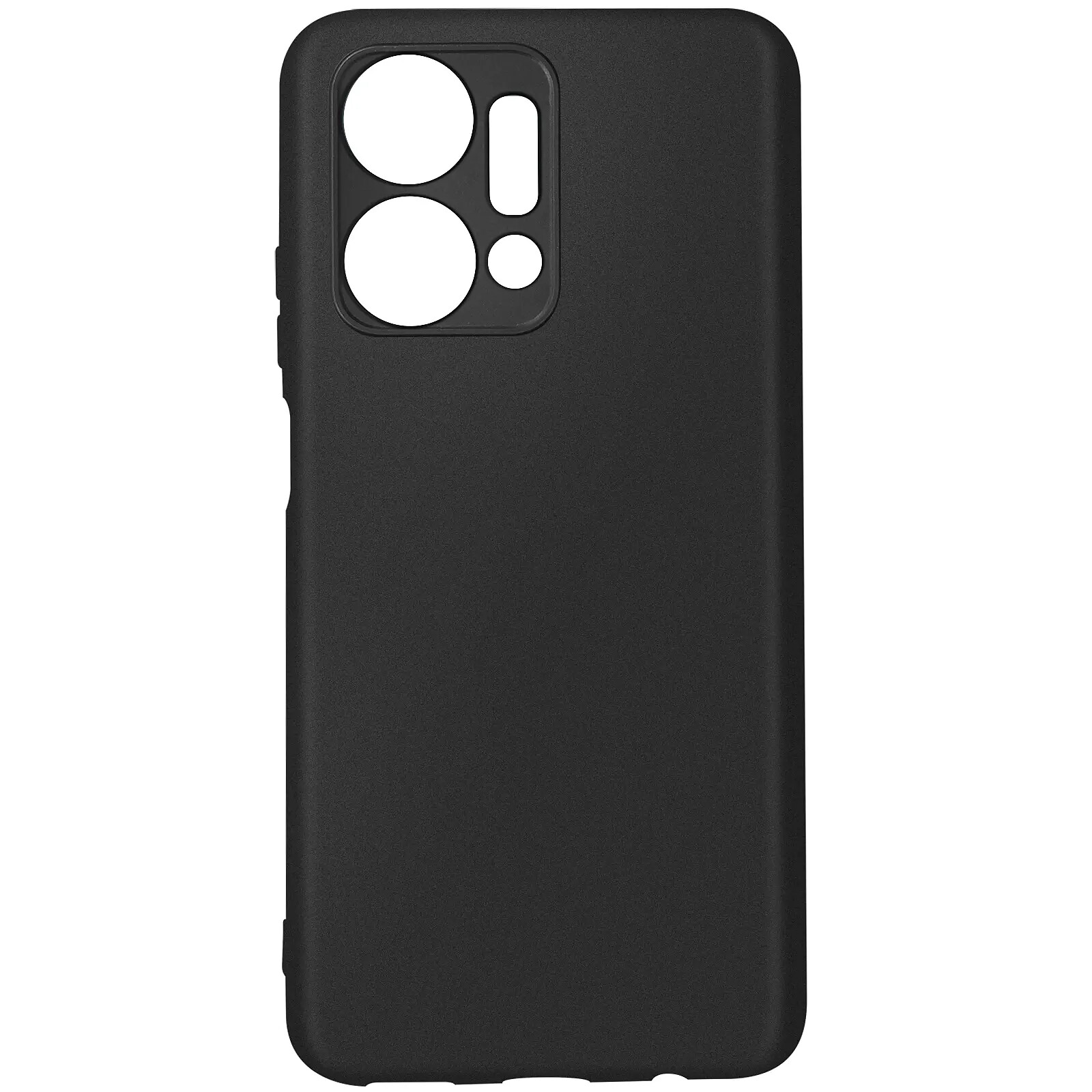 Coque pour Honor X7a silicone gel flexible fine Noir