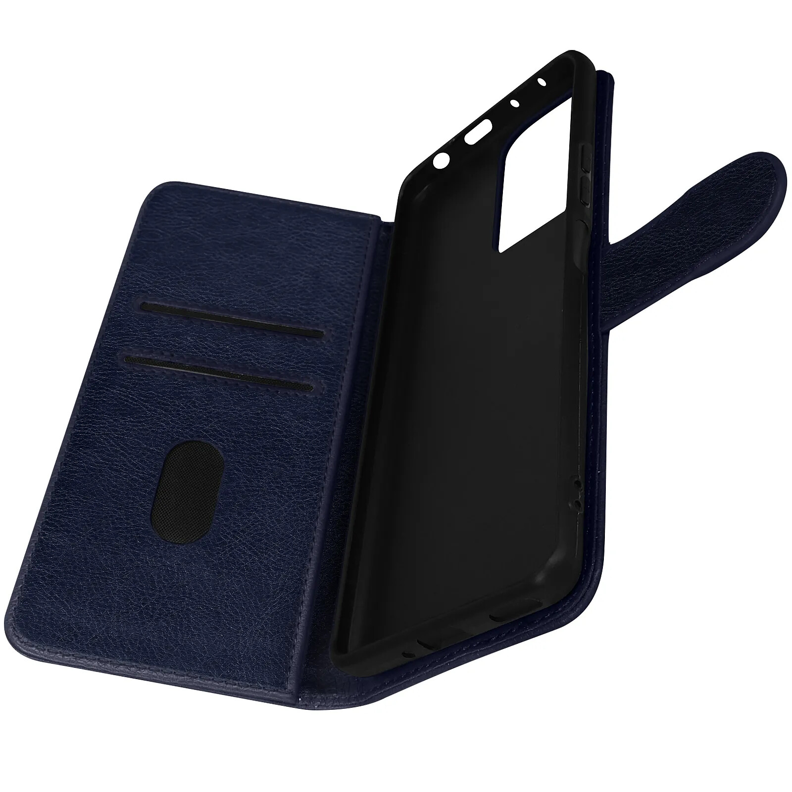 Avizar Étui Portefeuille pour Redmi Note 12 Pro 5G Chesterfield Grainé Fonction Stand
