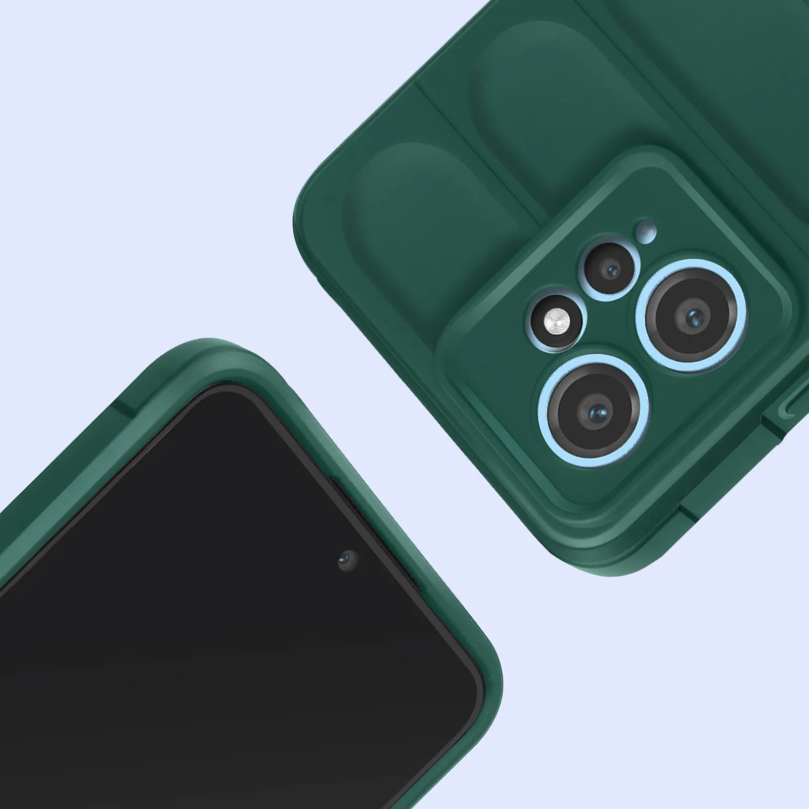 XINYEXIN Coque pour Xiaomi 12 Lite Transparente Case, Étui de