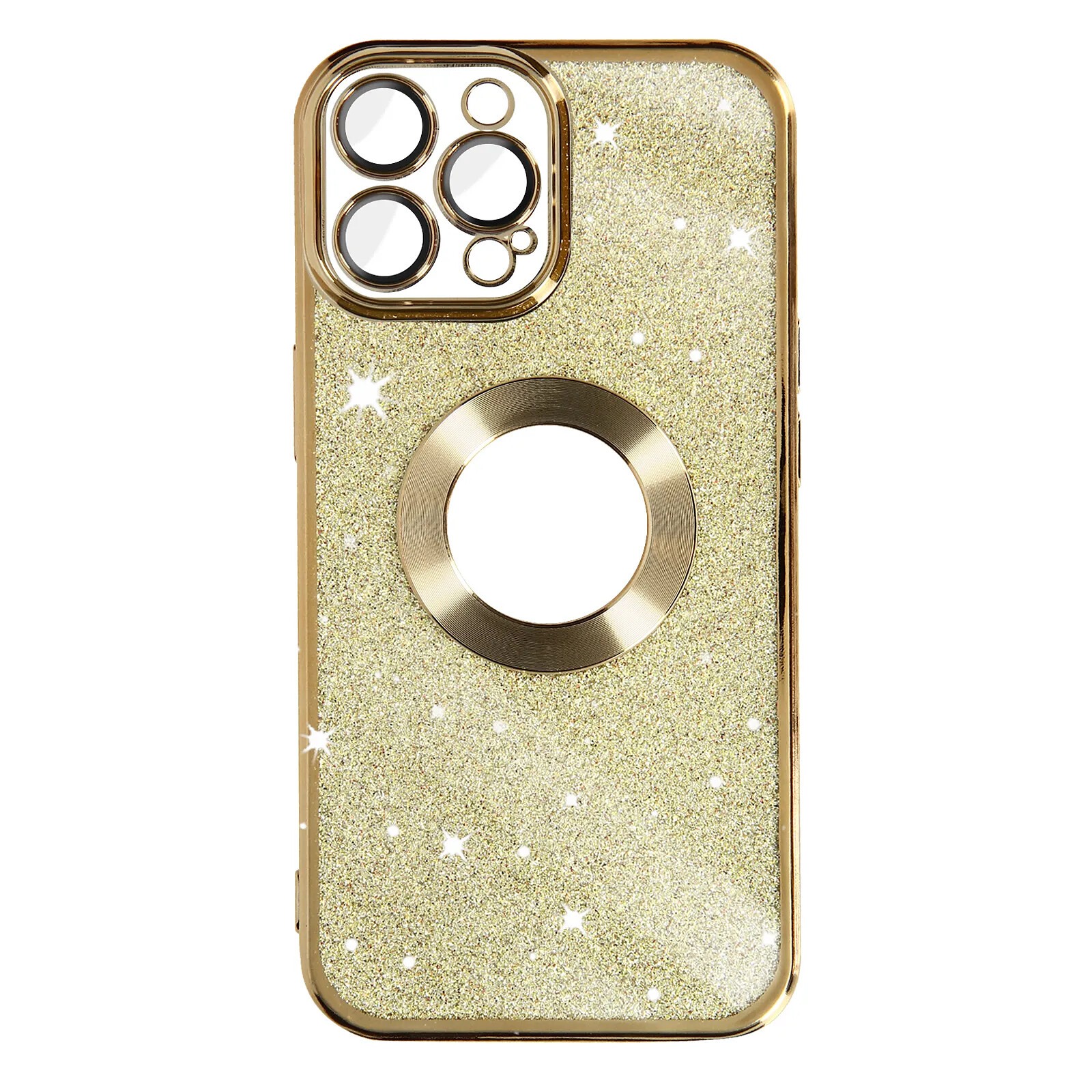 Avizar Coque pour iPhone 12 Pro Max Paillette Amovible Série Protecam Spark