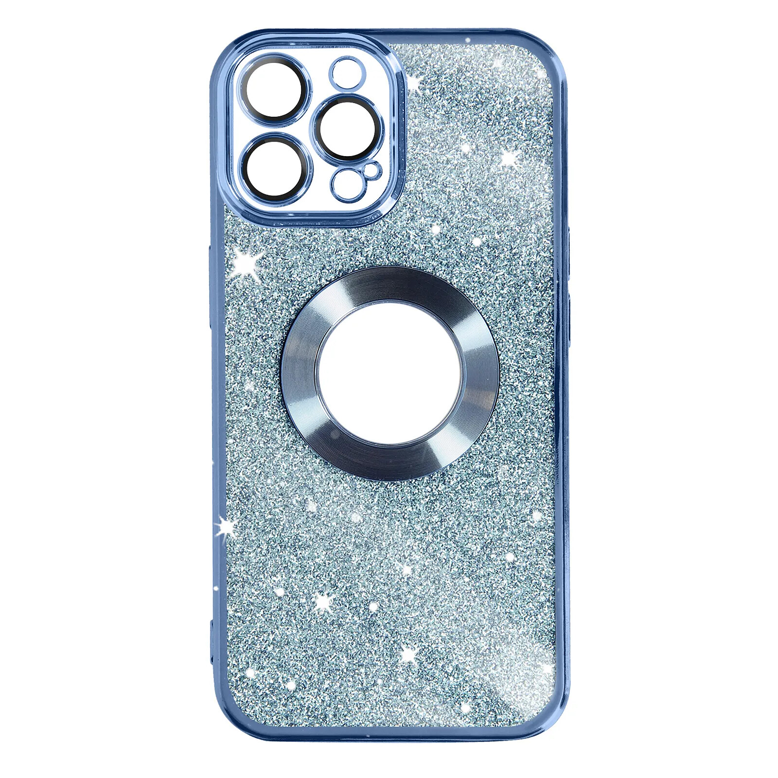 Avizar Coque pour iPhone 13 Pro Max Paillette Amovible Série Protecam Spark