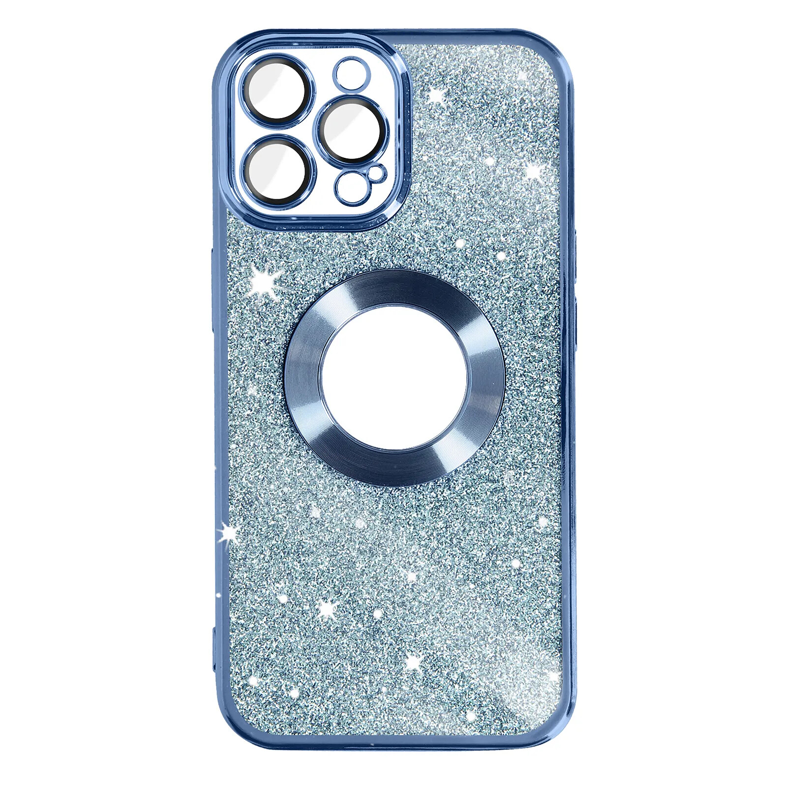 Avizar Coque pour iPhone 12 Pro Max Paillette Amovible Série Protecam Spark