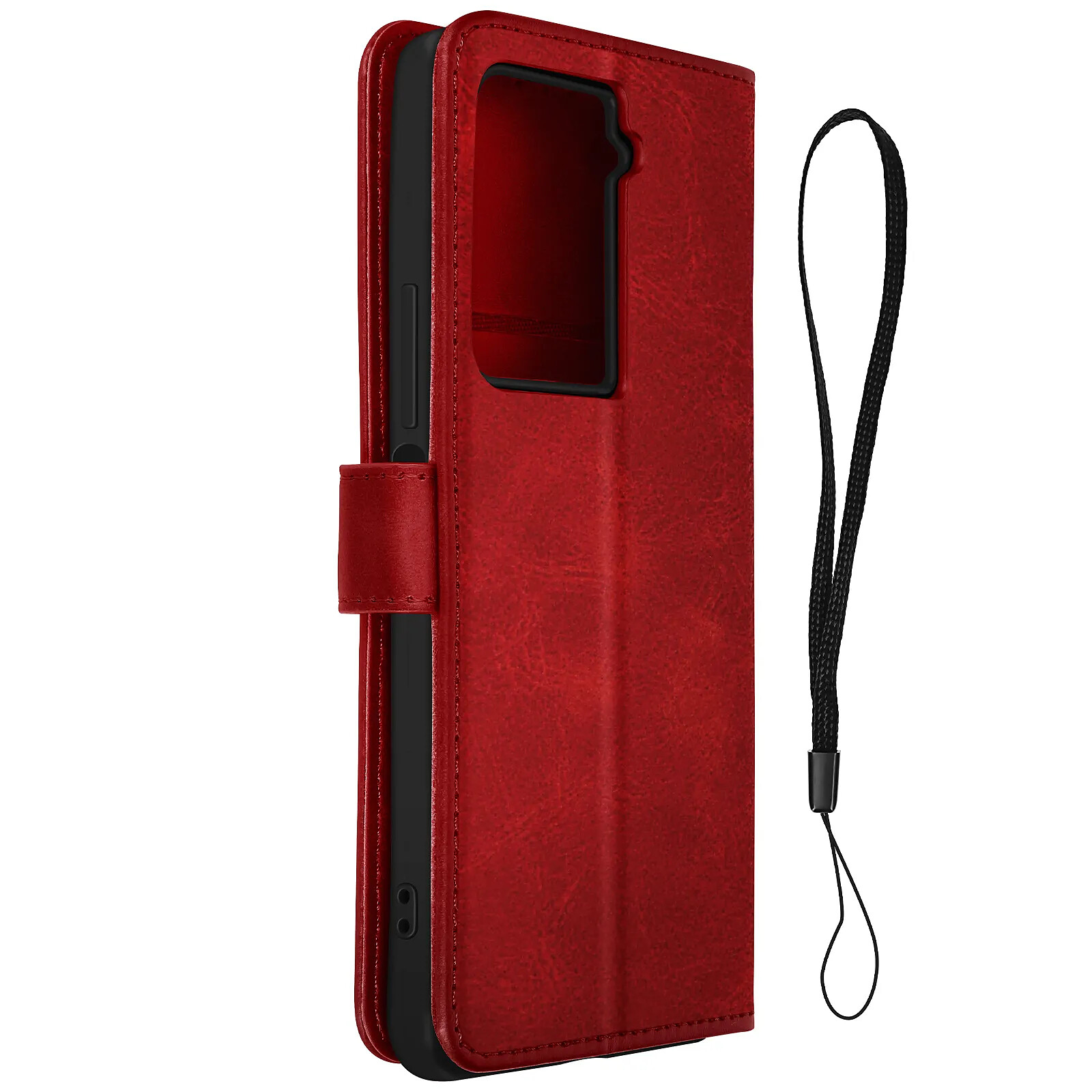 Custodia Portafoglio In Pelle Con Supporto E Slot Per HTC U Play - Copertura Antiurto Con Chiusura Magnetica - 5