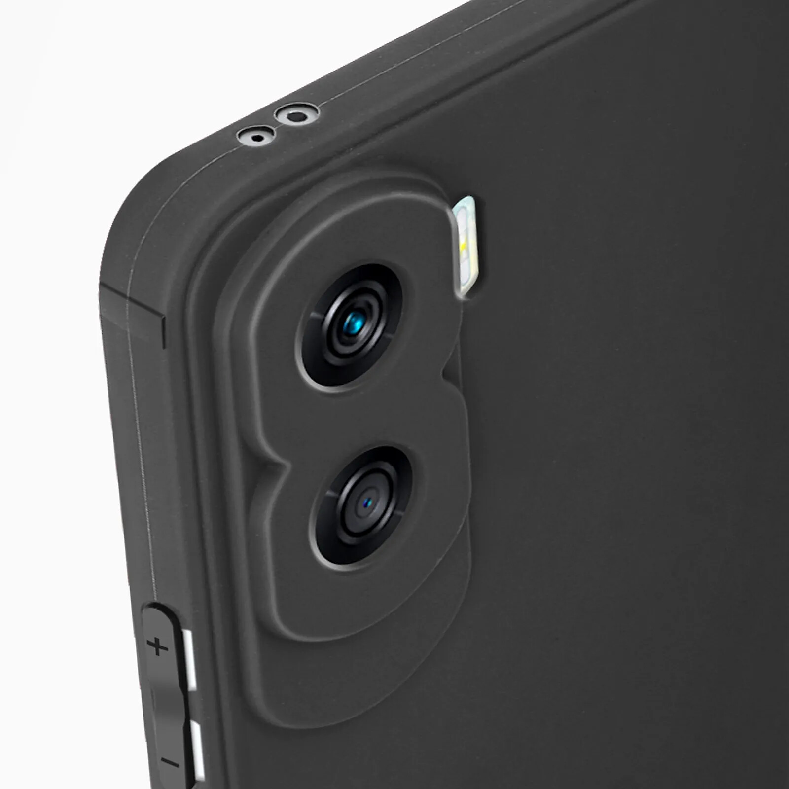 Coque Avizar Pour Honor 90 Smart Avec Cache Caméra Coulissant - Noir, Neuve
