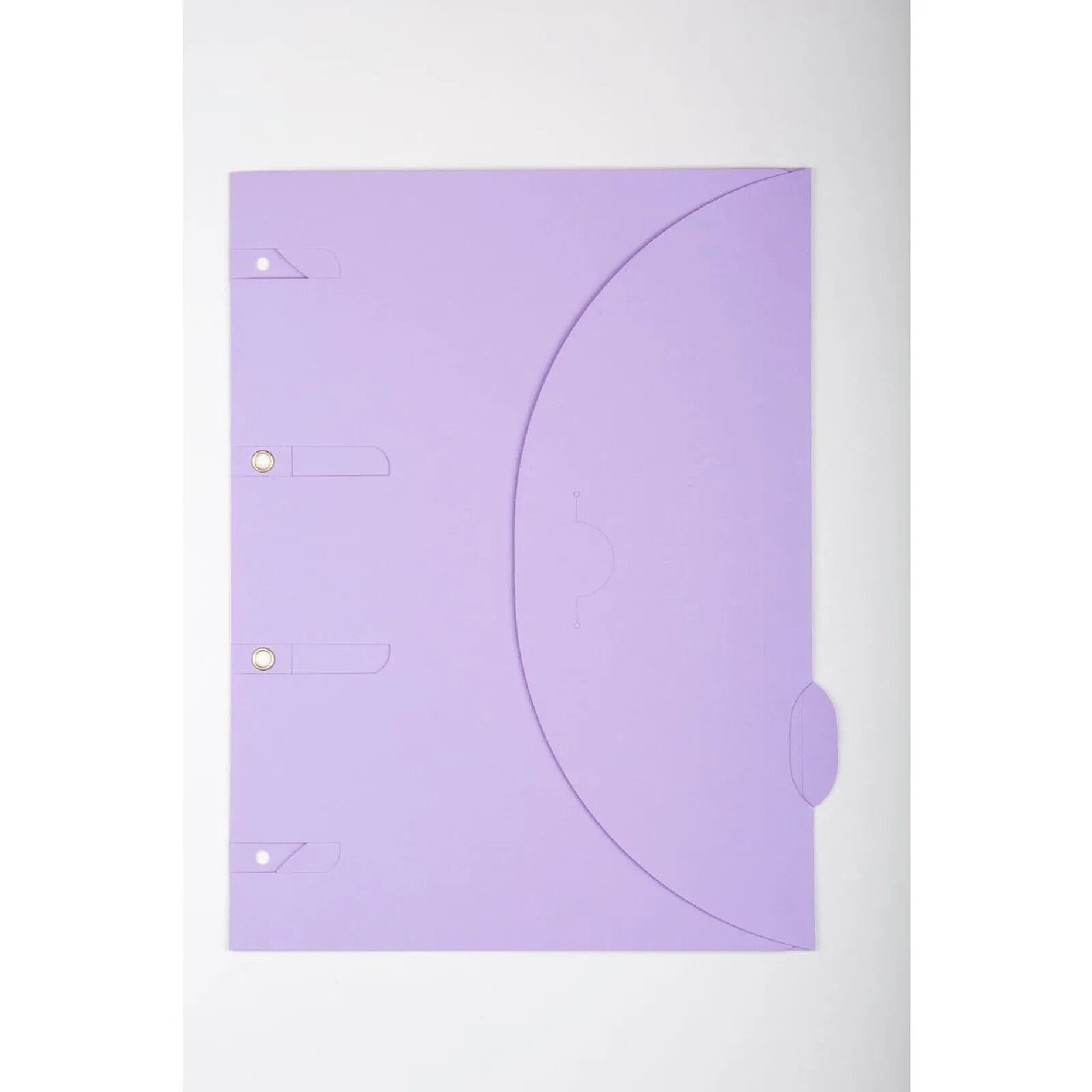 SMARTFOLDER Paquet de 6 pochettes de classement Pack Aloha lilas