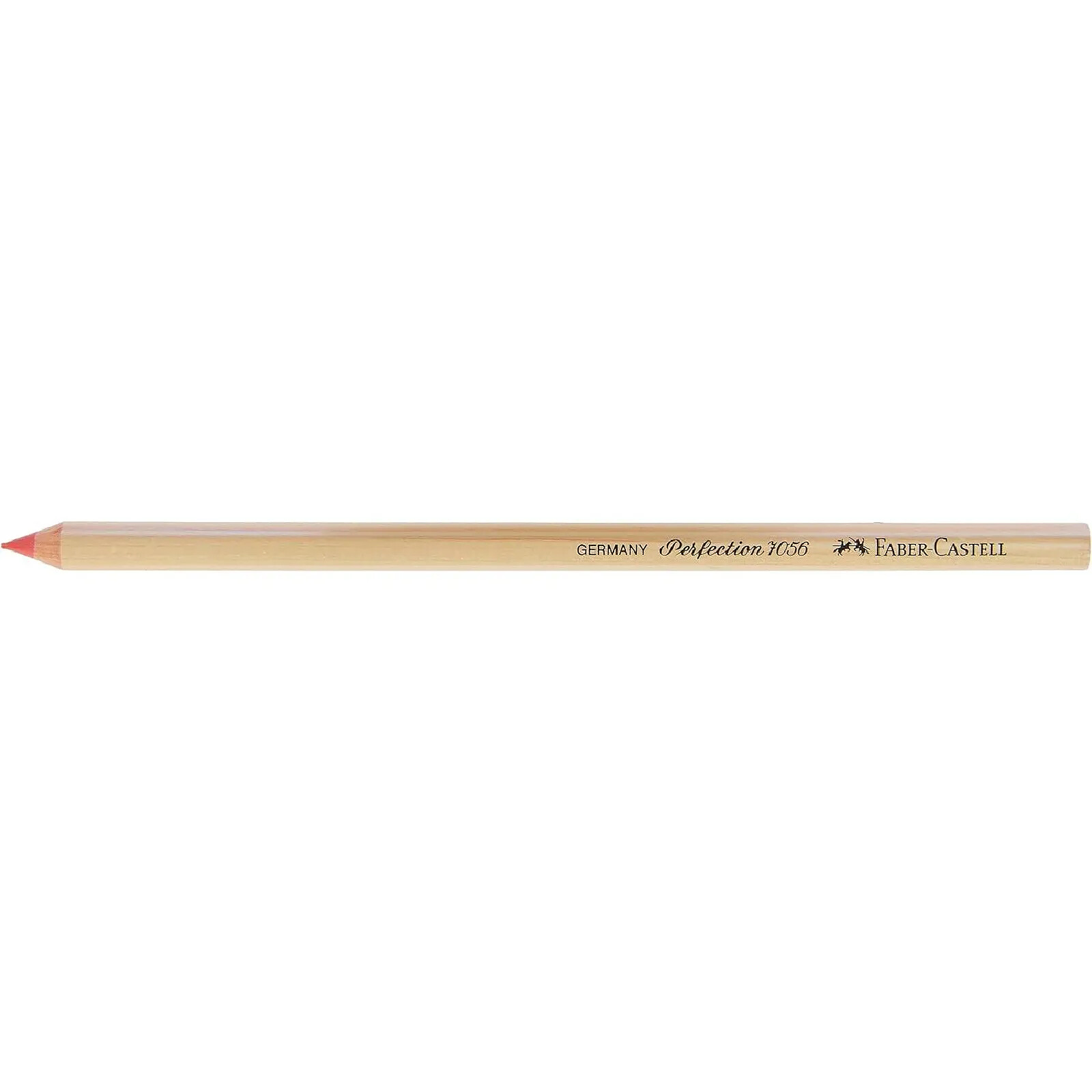Rouge - Faber Castell Gomme rotative à trou unique, Taille crayon en Rouge - Faber Castell Gomme rotative à trou unique, Taille crayon en