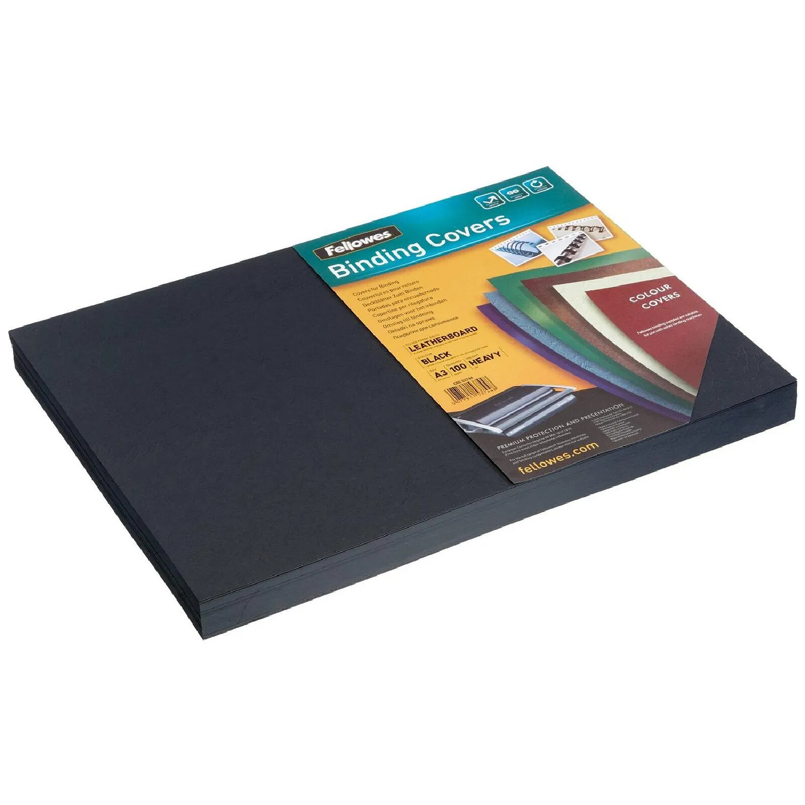 Relieuse Manuelle Fellowes D103NE Noire - Capacité 15 Feuilles, Plastique
