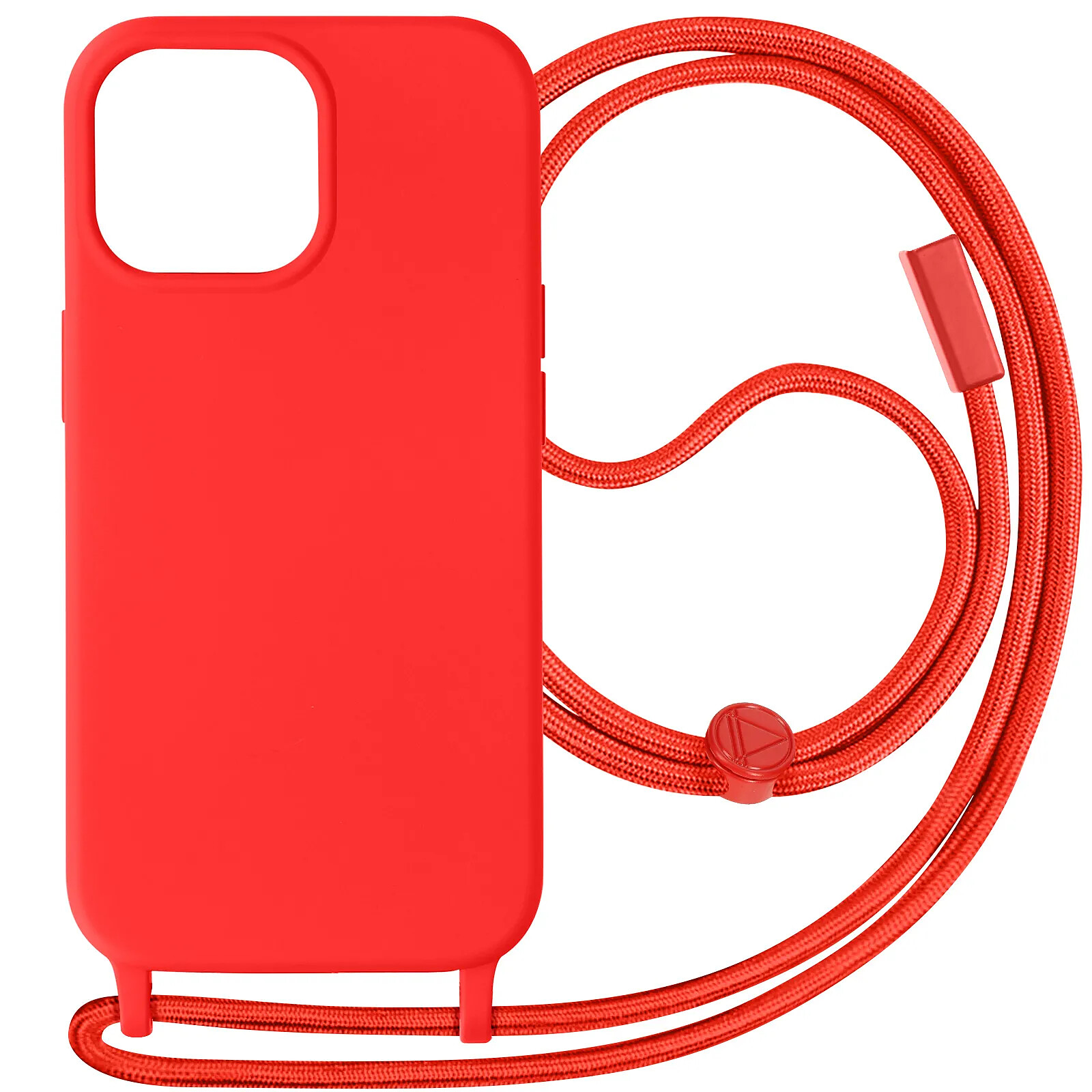 Avizar Coque Cordon pour iPhone 15 Pro Lanière Tour du Cou 80cm série Corda