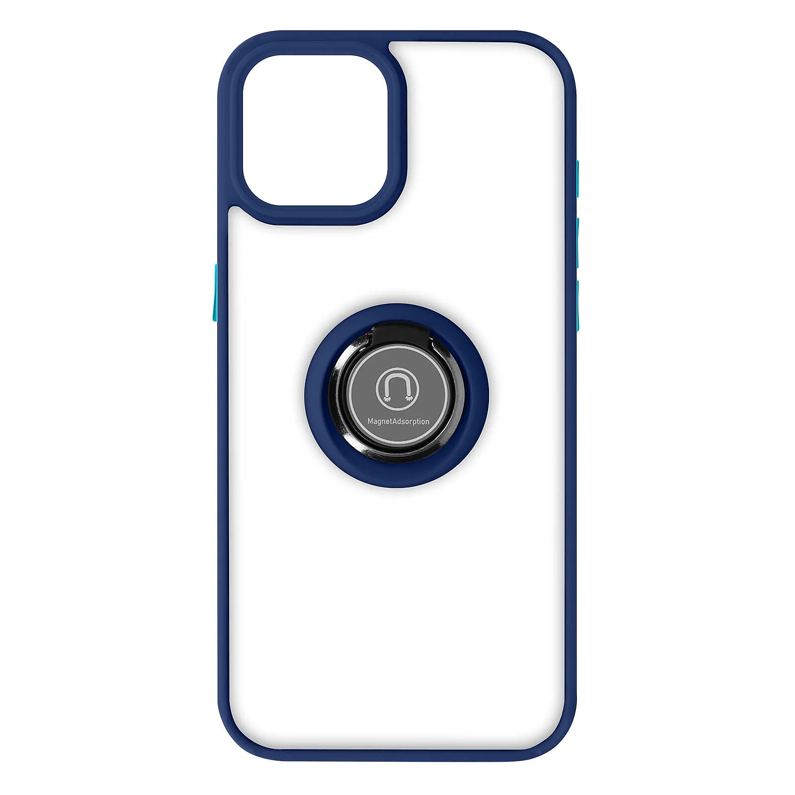 Avizar Coque pour iPhone 15 Série Ringrig avec Bague Support Métallique