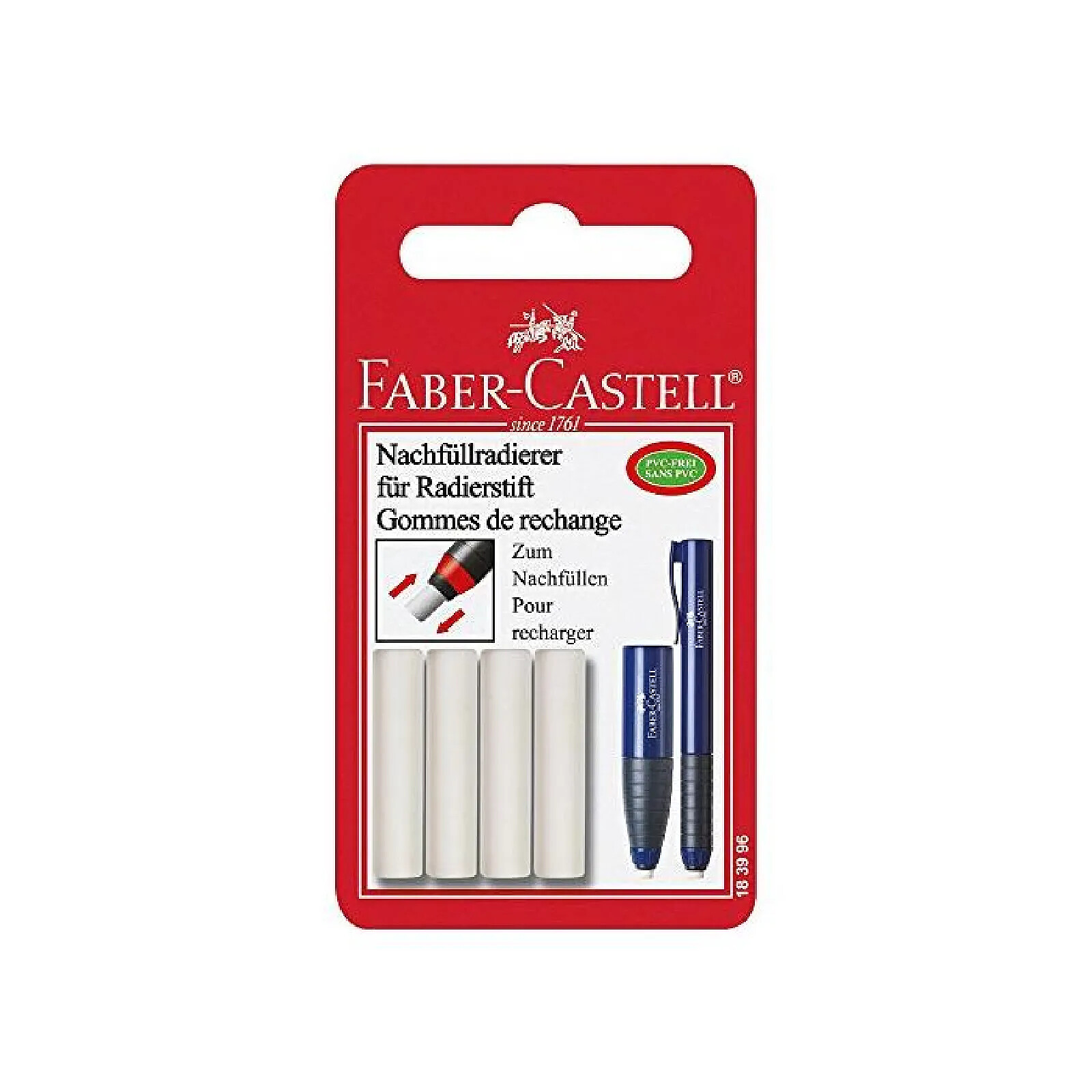STAEDTLER Gomme de rechange pour porte-mines triplus micro