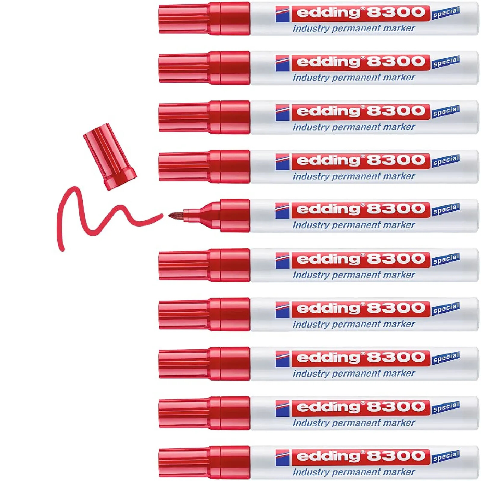 Edding 1200 Feutre de coloriage pointe fine bleu 1 stylo pointe ronde 1 mm stylo pour