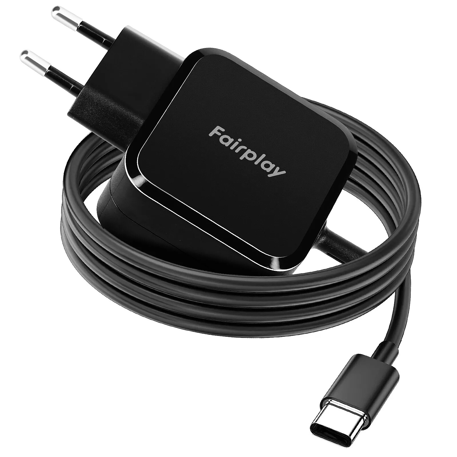 Chargeur Double Port USB 30W FAIRPLAY TROPEA - 1 Port USB-A + 1 Port USB-C - Neuf