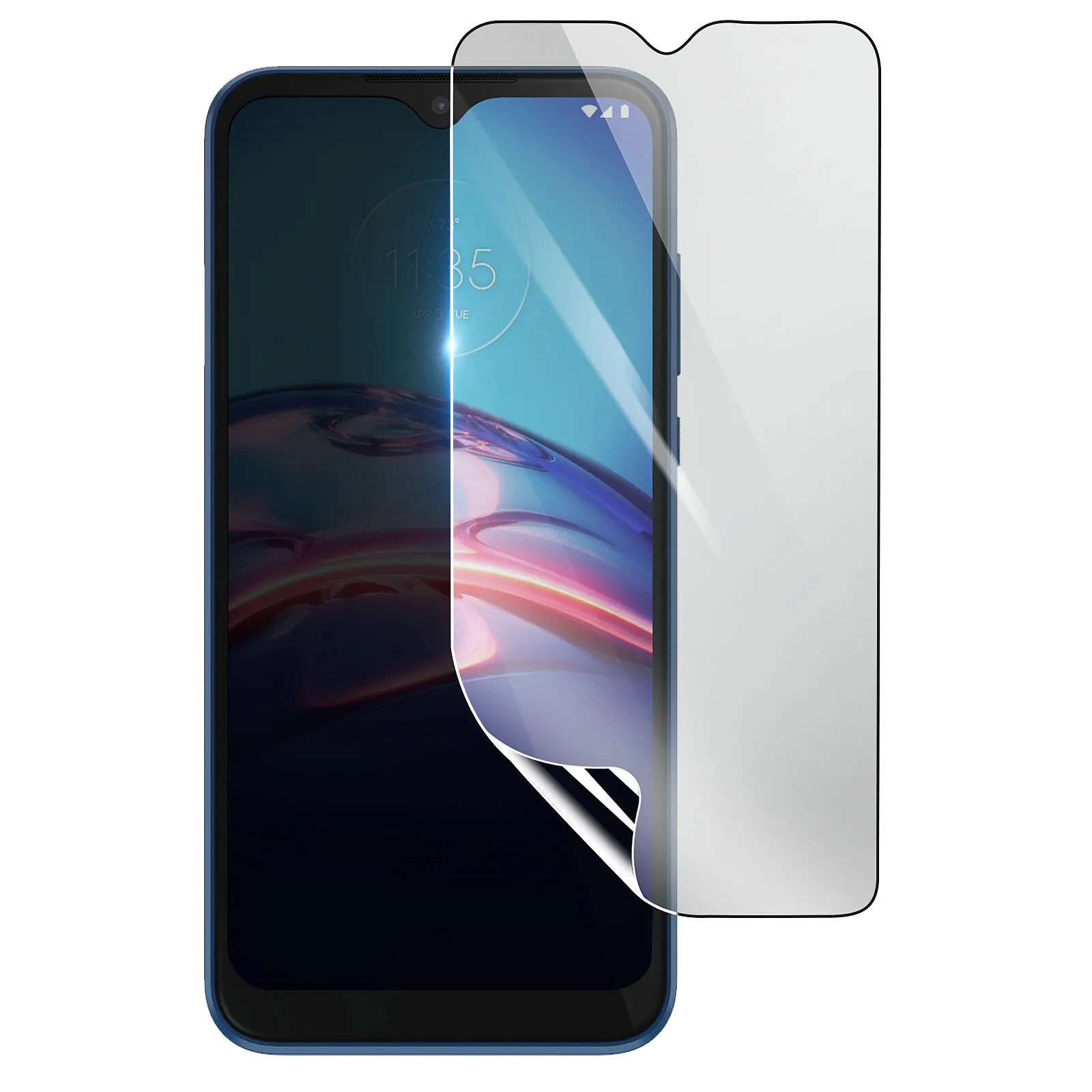 3mk Protection Écran pour Motorola Moto E en Hydrogel Antichoc Transparent
