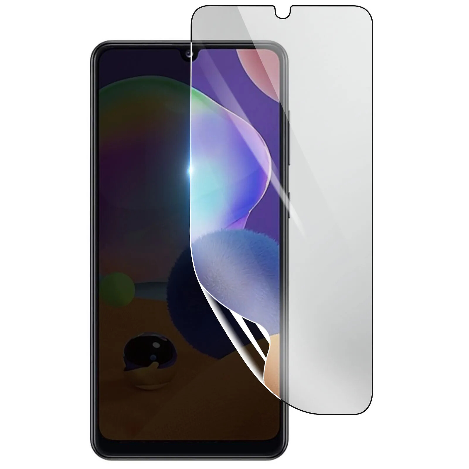 3mk Protection Écran pour Samsung Galaxy A31 en Hydrogel Antichoc Transparent