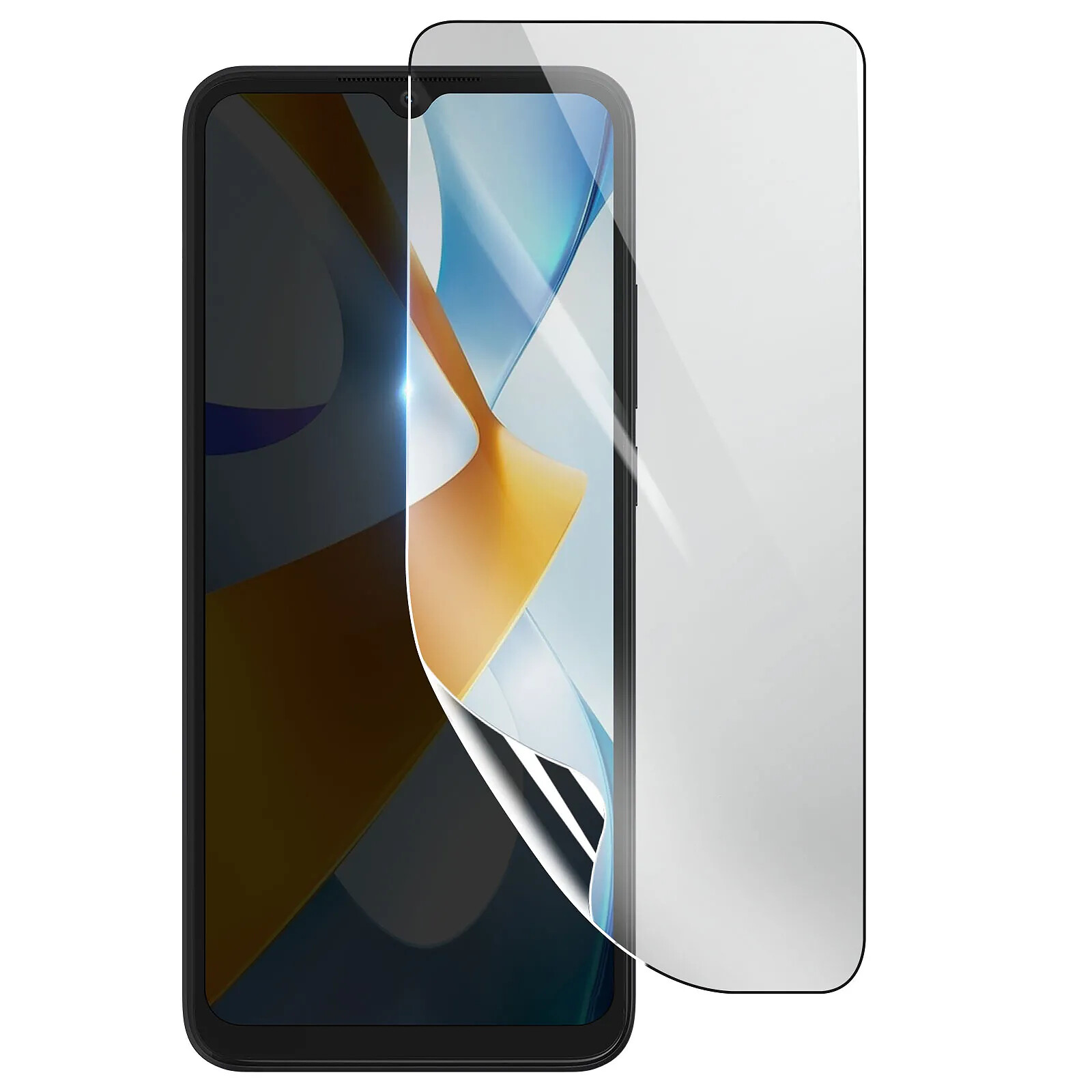 3mk Protection Écran pour Xiaomi Poco C40 en Hydrogel Antichoc Transparent