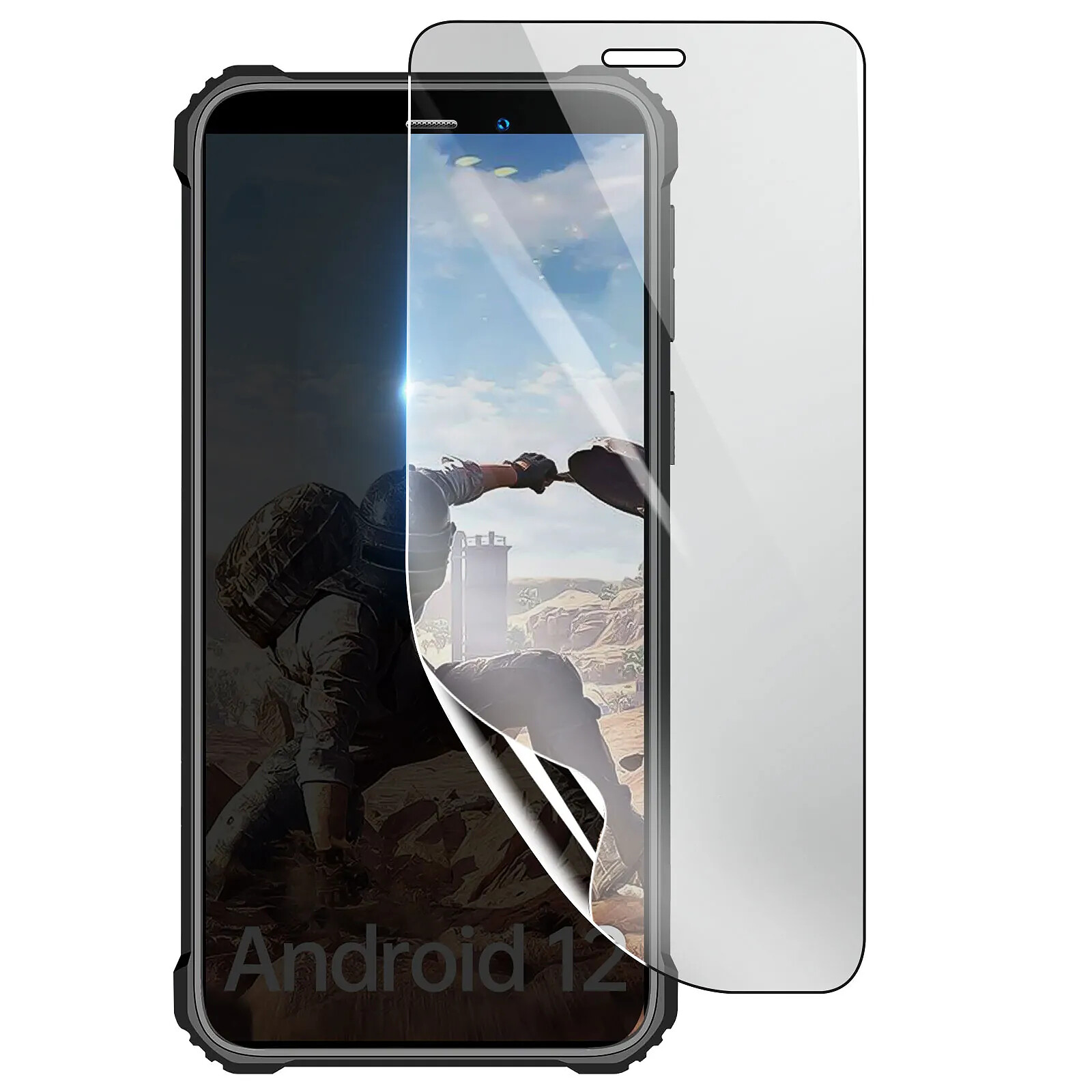 3 Films De Protection D'écran AtFoliX Pour Oukitel WP18 - Antichoc & Mat - Made In Germany