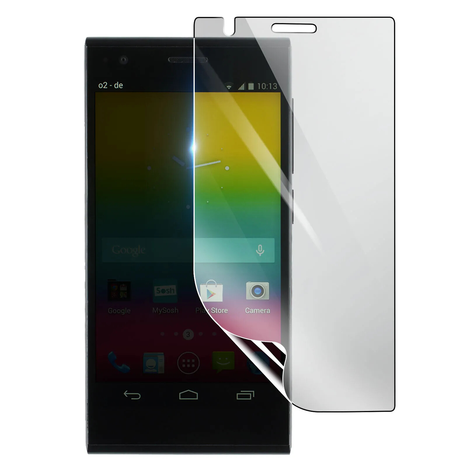 3mk Protection Écran pour Mobile Sosh en Hydrogel Antichoc Transparent