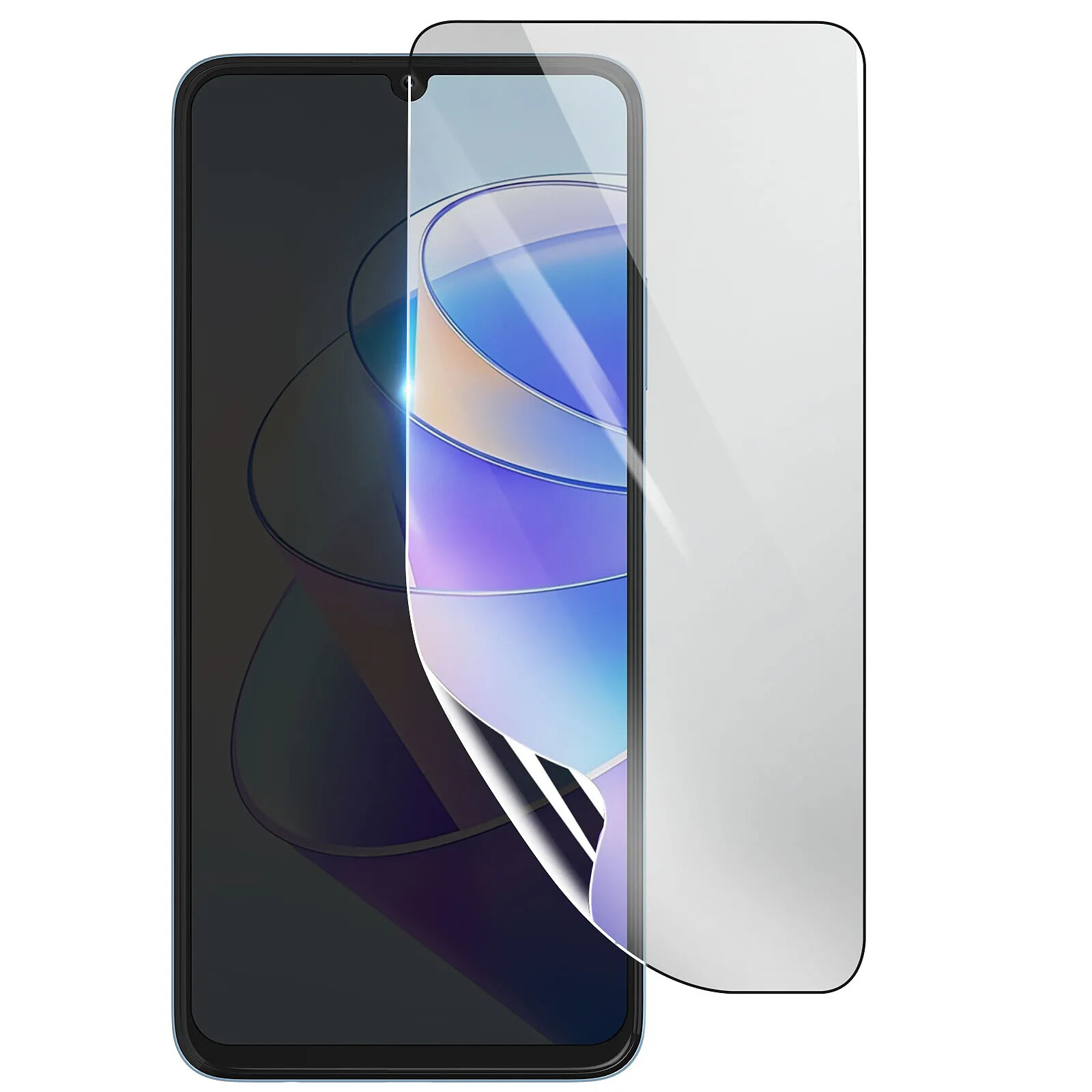 Protection écran Hydrogel Taperso Pour Honor X7A - Lot De 2 Films Transparents Haute Protection