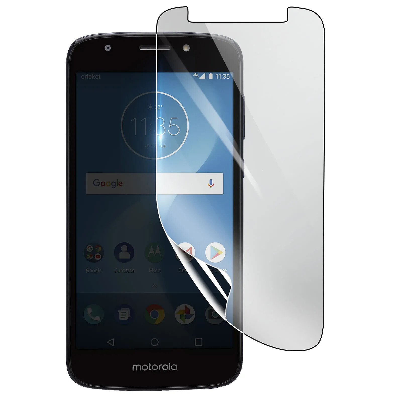 3mk Protection Écran pour Motorola Moto E5 en Hydrogel Antichoc Transparent