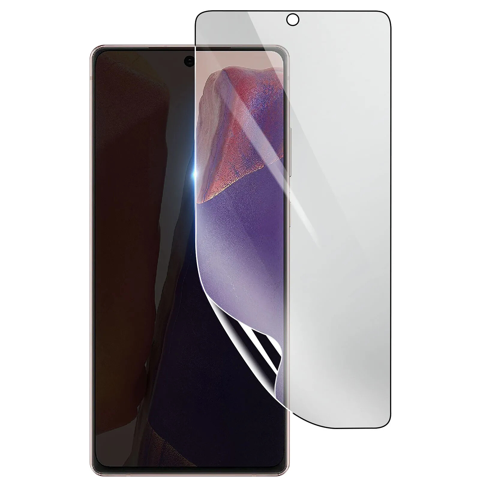 3mk Protection Écran pour Samsung Galaxy Note 20 en Hydrogel Antichoc Transparent
